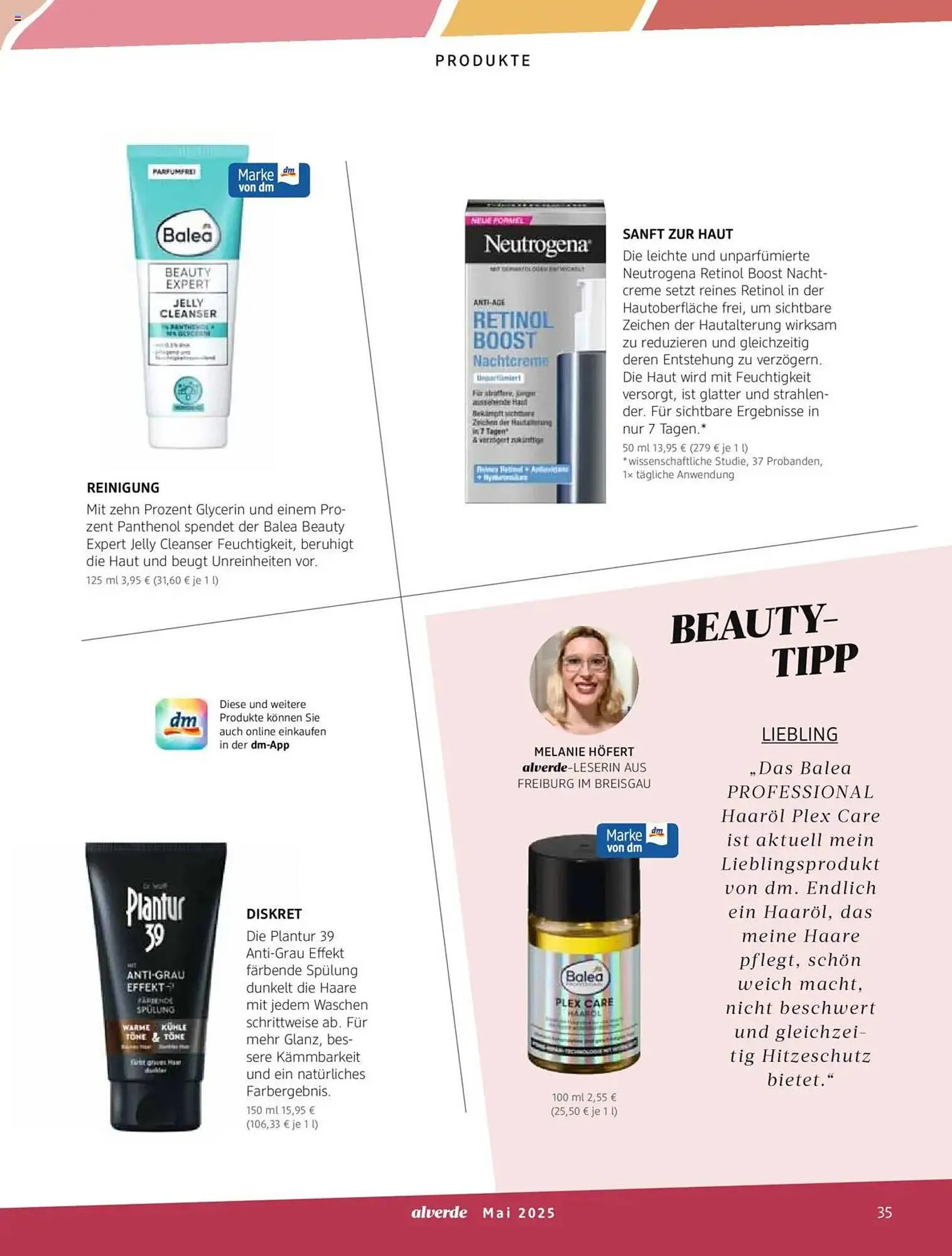 dm drogerie Prospekt von 1. Mai bis 31. Mai 2025 - Prospekt seite 35