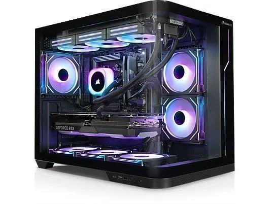 KIEBEL Panorama Curve V AMD Ryzen 9 5900X, Gaming PC mit AMD Ryzen™ 9 Ryzen 9 5900X Prozessor, 64 GB RAM, 2 TB SSD, NVIDIA GeForce RTX™ 5070 Ti, Windows 11 Home (64 Bit)