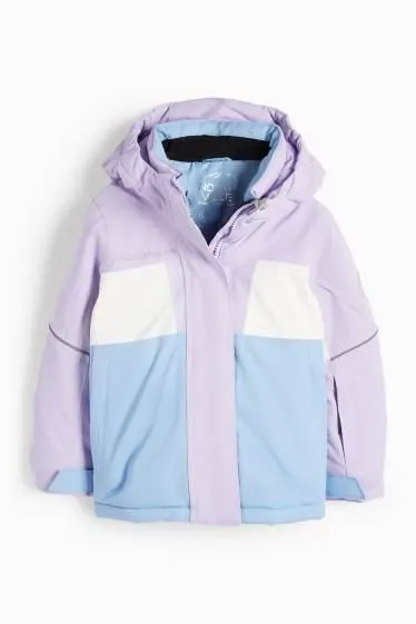 Ski jacket with hood - waterproof