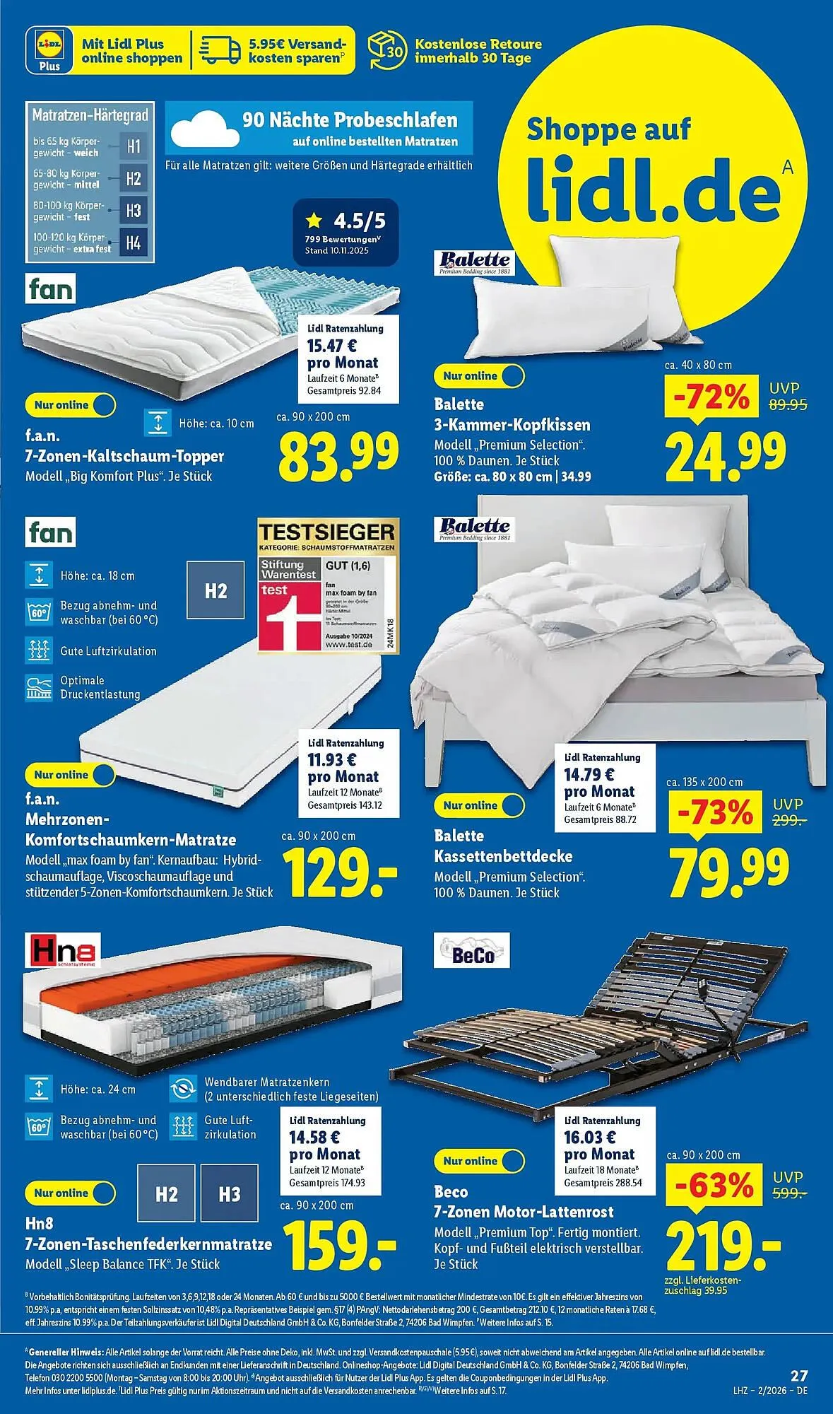 Lidl Prospekt von 4. Januar bis 10. Januar 2026 - Prospekt seite 37