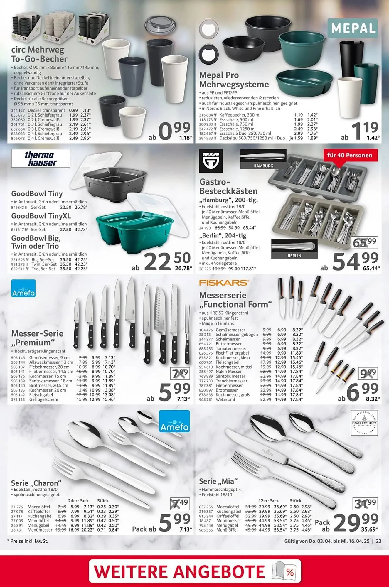Selgros Prospekt von 3. April bis 16. April 2025 - Prospekt seite 23