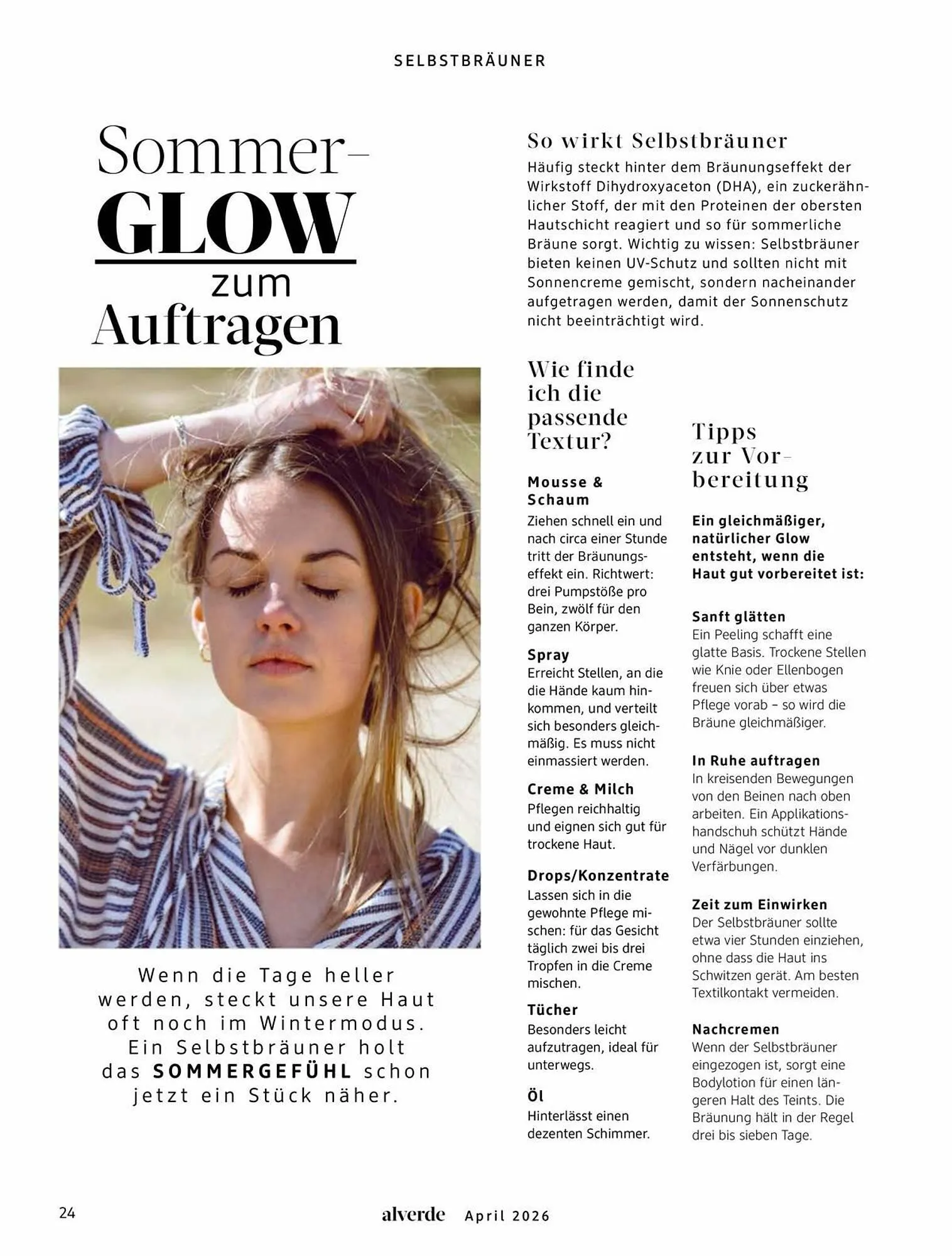 Dm drogerie Magazin von 1. April bis 30. April 2026 - Prospekt seite 24