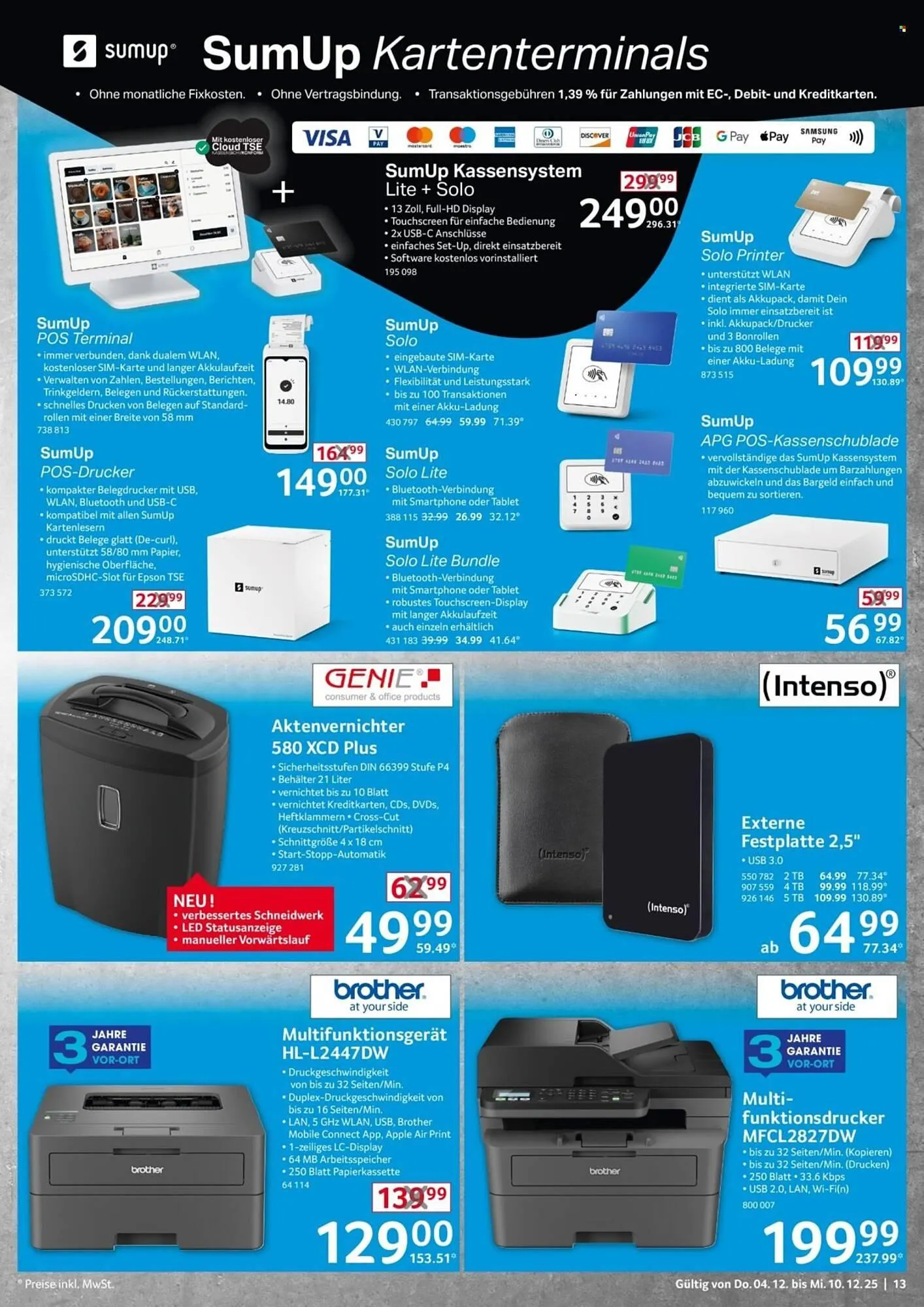 Selgros Prospekt von 4. Dezember bis 10. Dezember 2025 - Prospekt seite 13