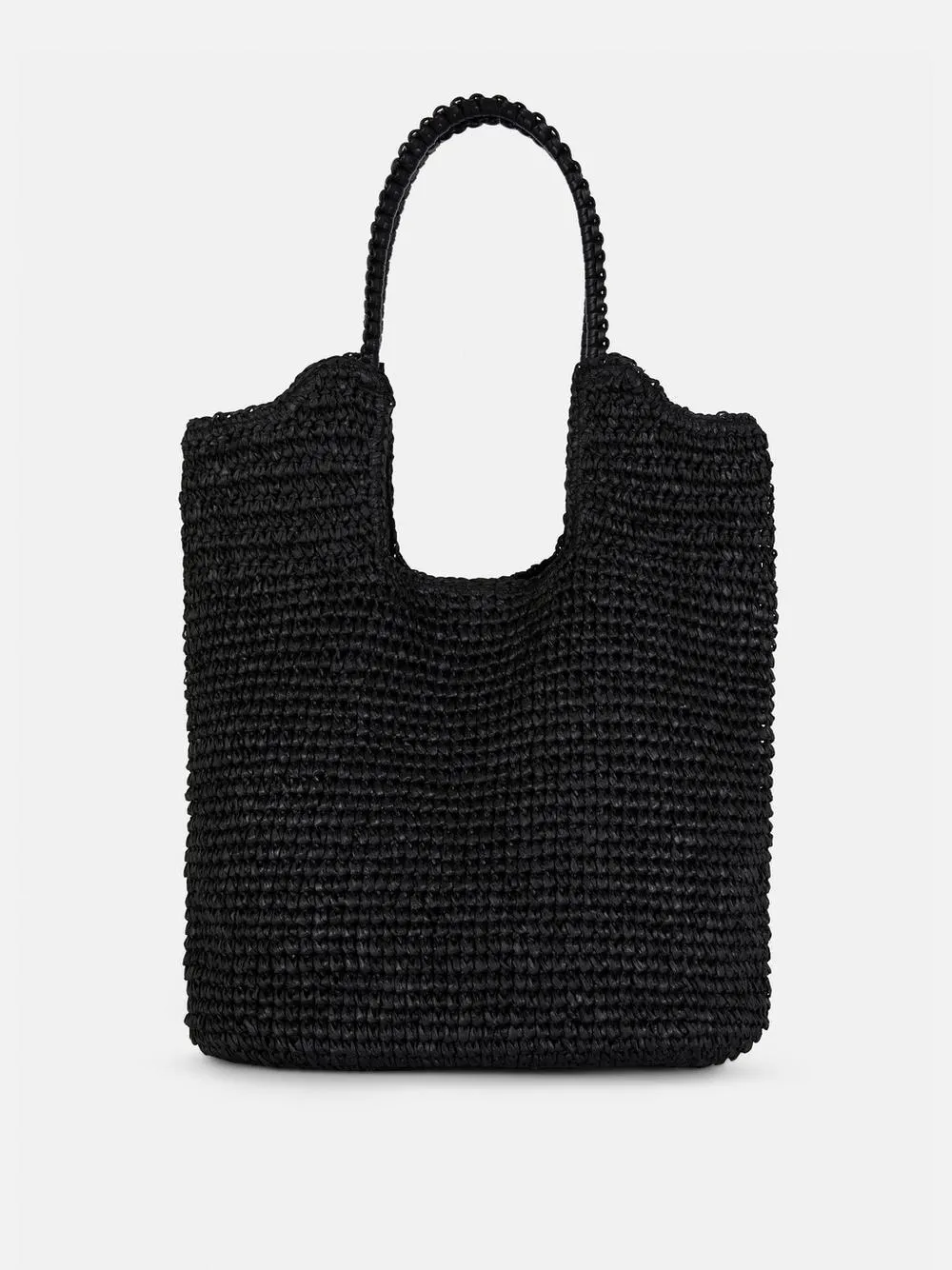 Paula Echevarría Slouchy Straw Shopper
