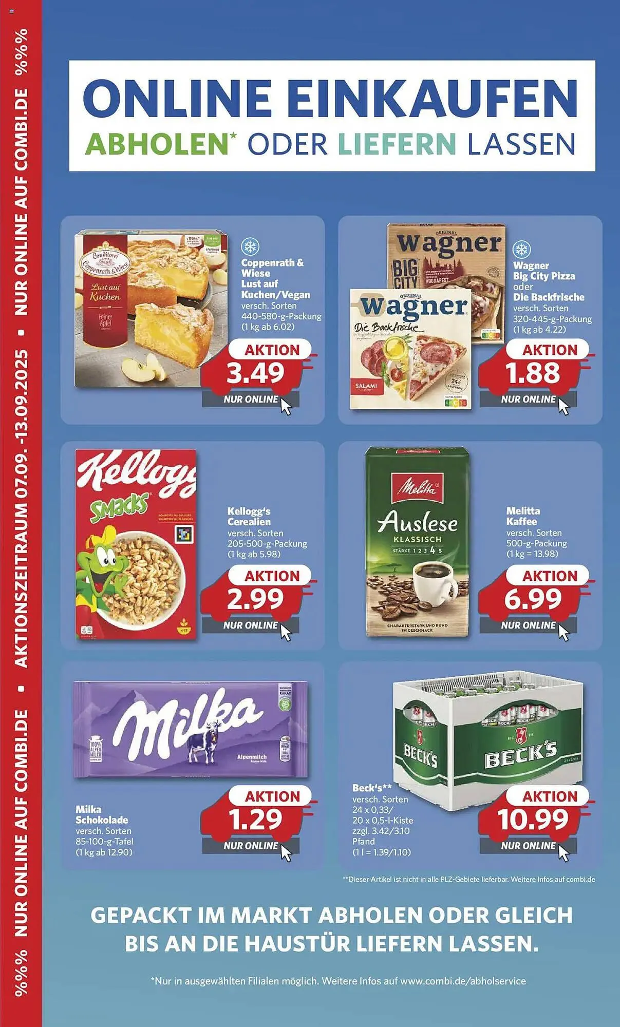 Combi Prospekt von 6. September bis 13. September 2025 - Prospekt seite 1