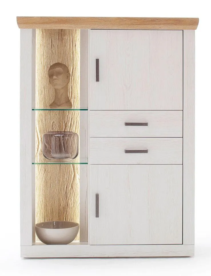Highboard CALVA 106 cm Pinie Aurelio