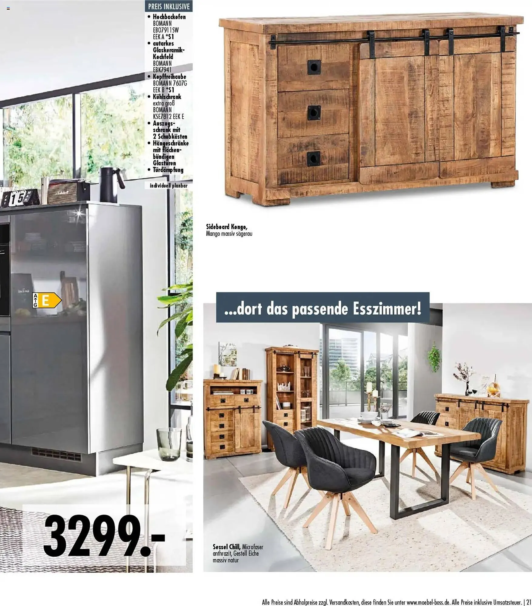 Möbel Boss Prospekt von 9. April bis 30. November 2026 - Prospekt seite 21