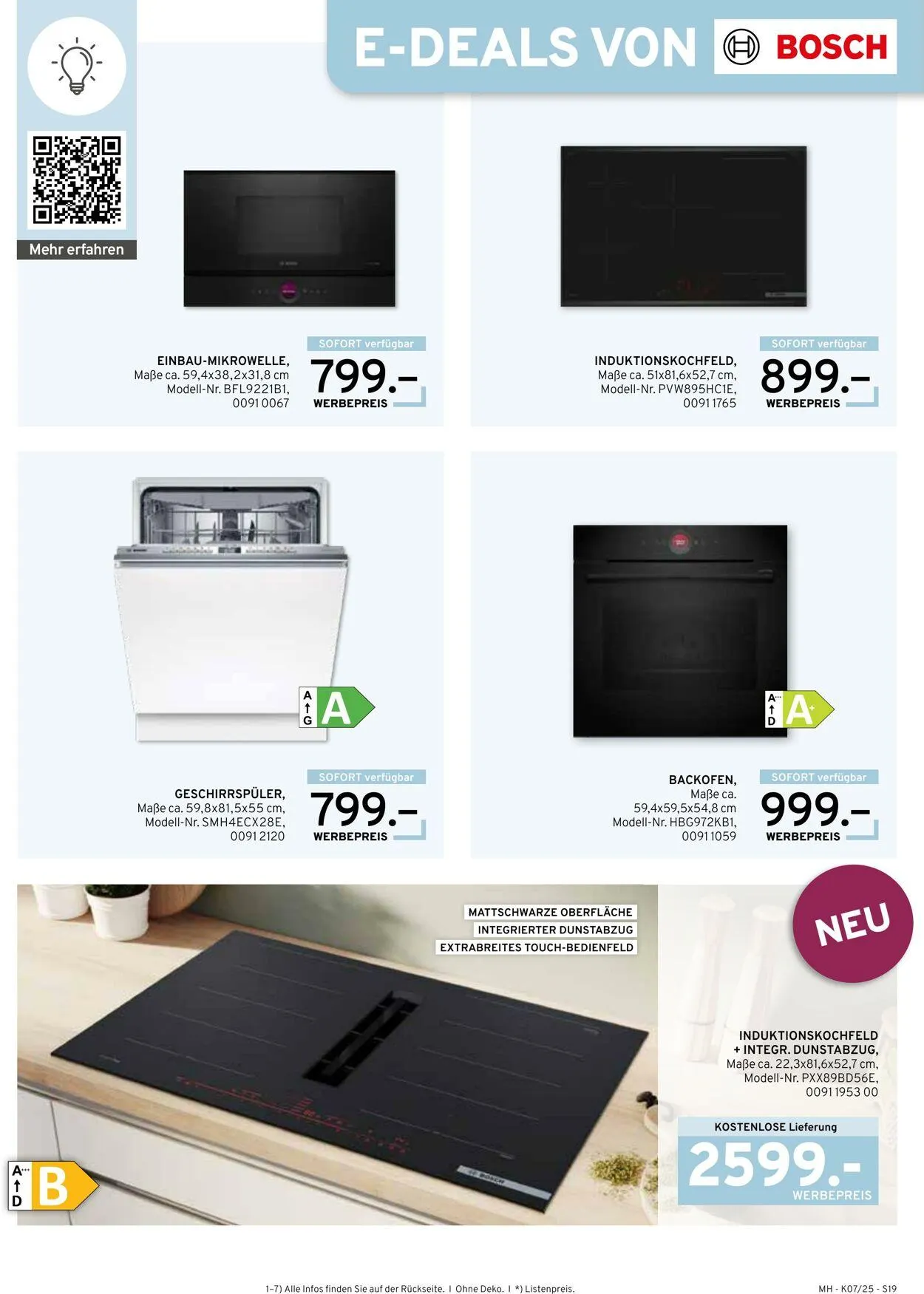 Möbel Heinrich Aktueller Prospekt von 15. September bis 16. November 2025 - Prospekt seite 19