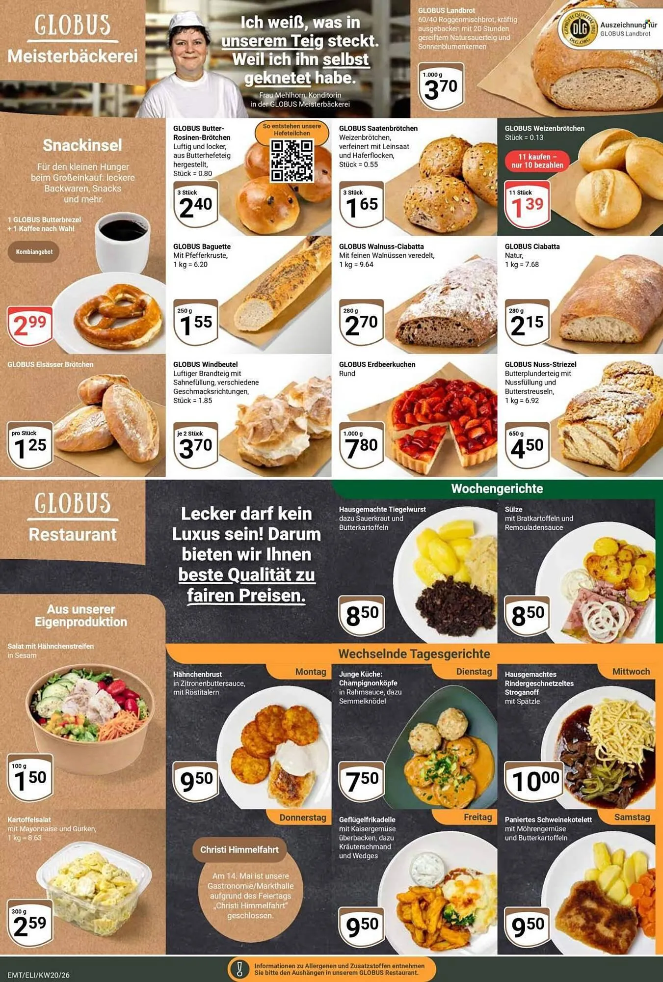 Globus Prospekt von 11. Mai bis 16. Mai 2026 - Prospekt seite 10