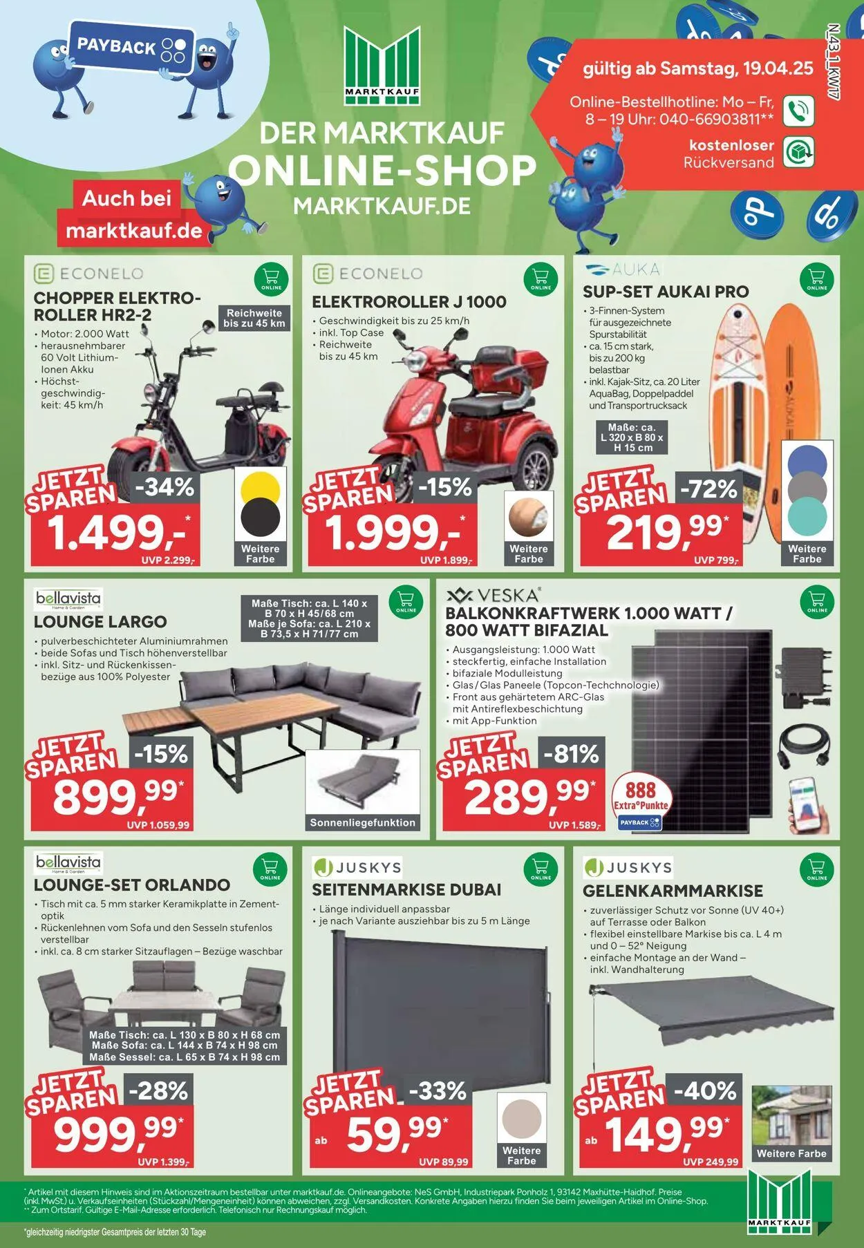 Marktkauf von 21. April bis 26. April 2025 - Prospekt seite 43