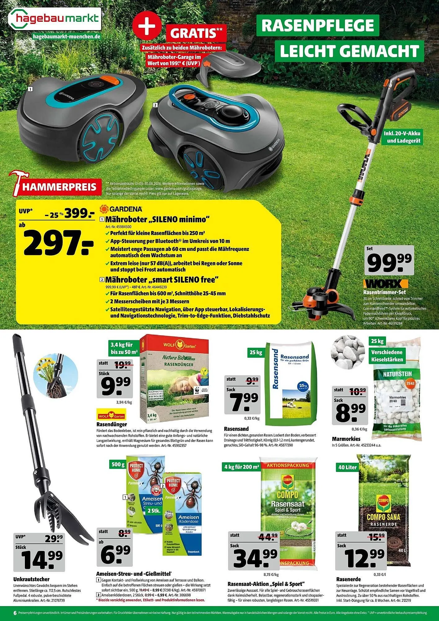 Hagebau Prospekt von 18. April bis 25. April 2026 - Prospekt seite 6