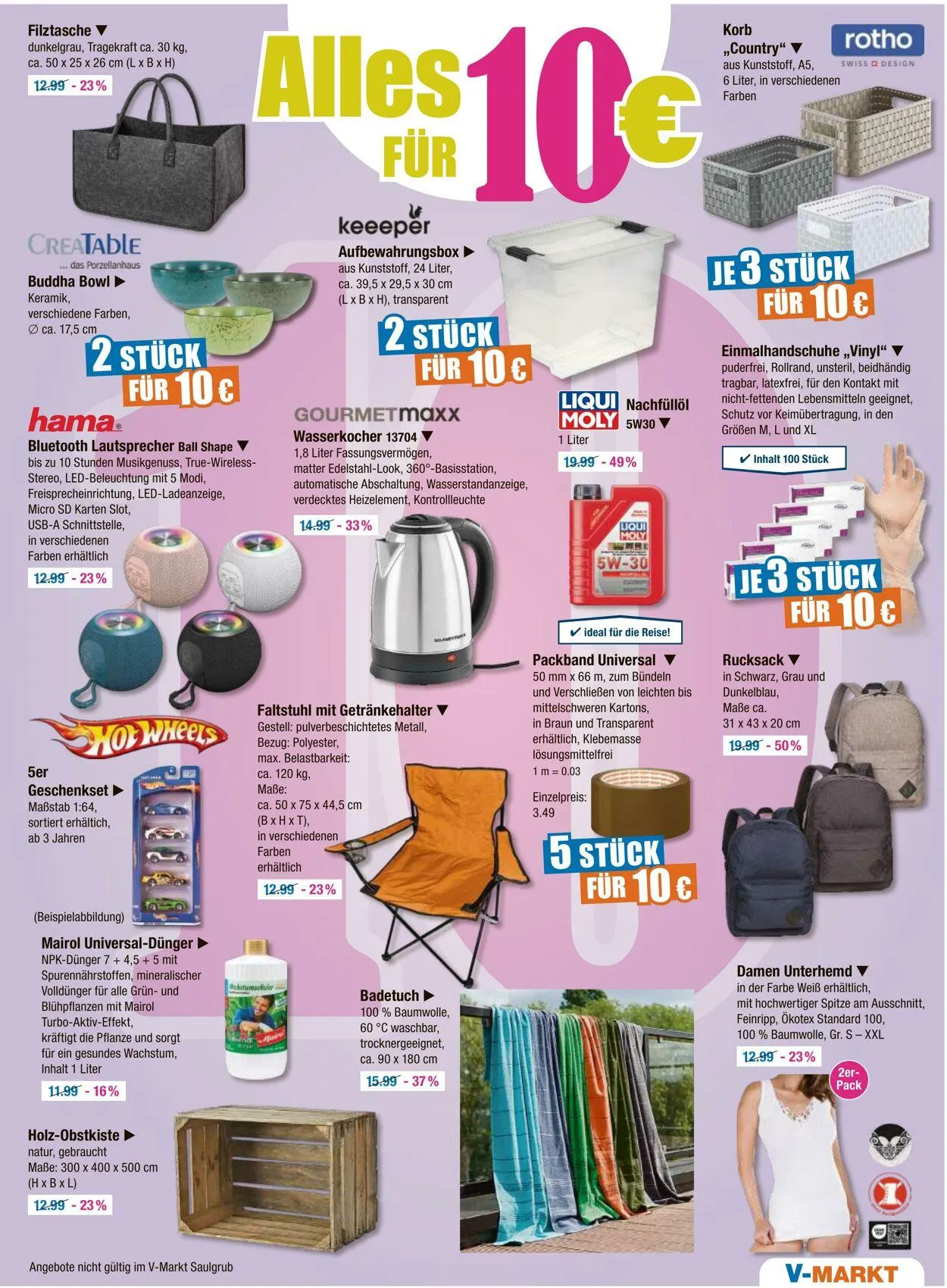 V-Markt Aktueller Prospekt von 20. Juni bis 25. Juni 2025 - Prospekt seite 13
