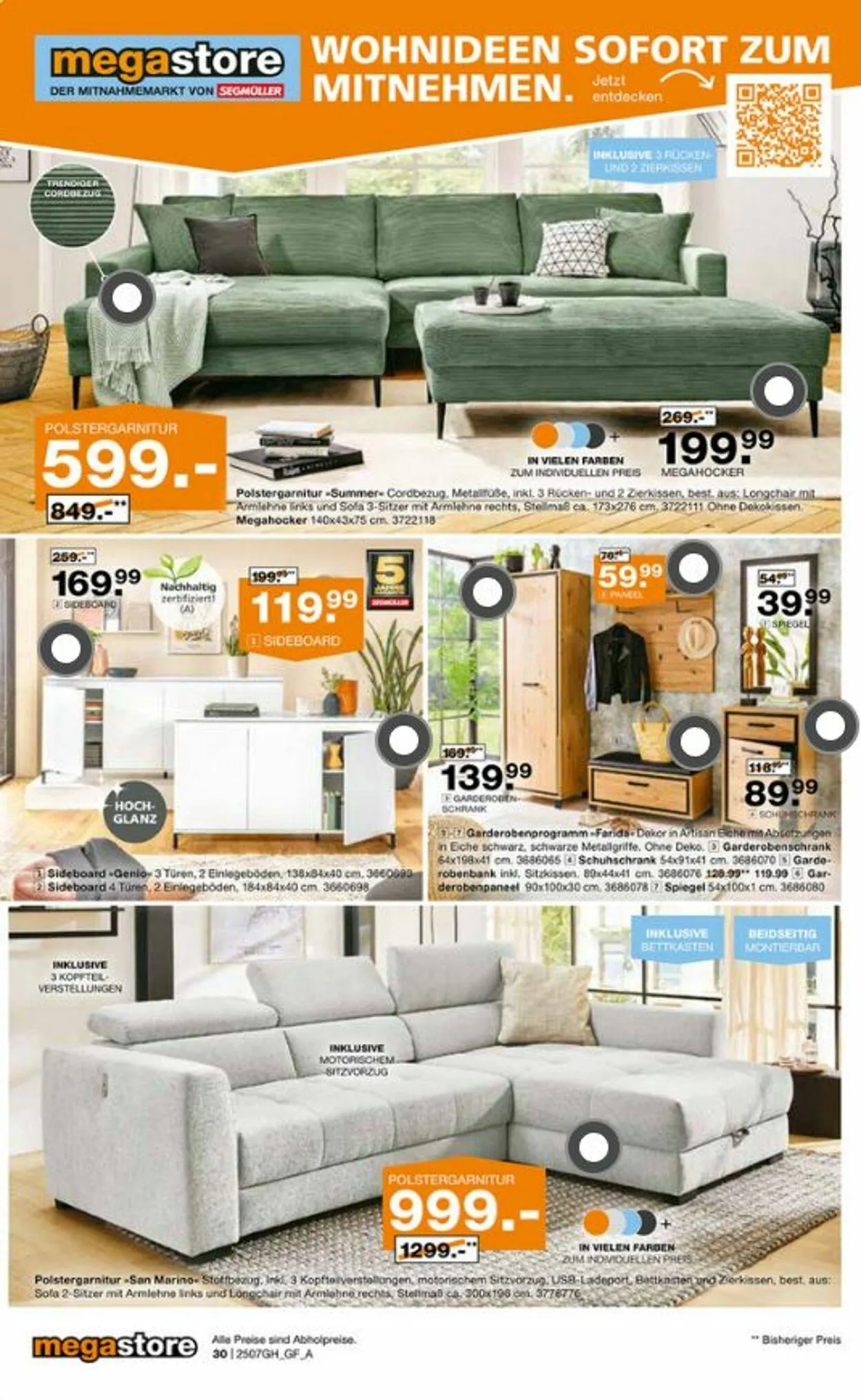 SEGMÜLLER von 19. Juli bis 2. August 2025 - Prospekt seite 52