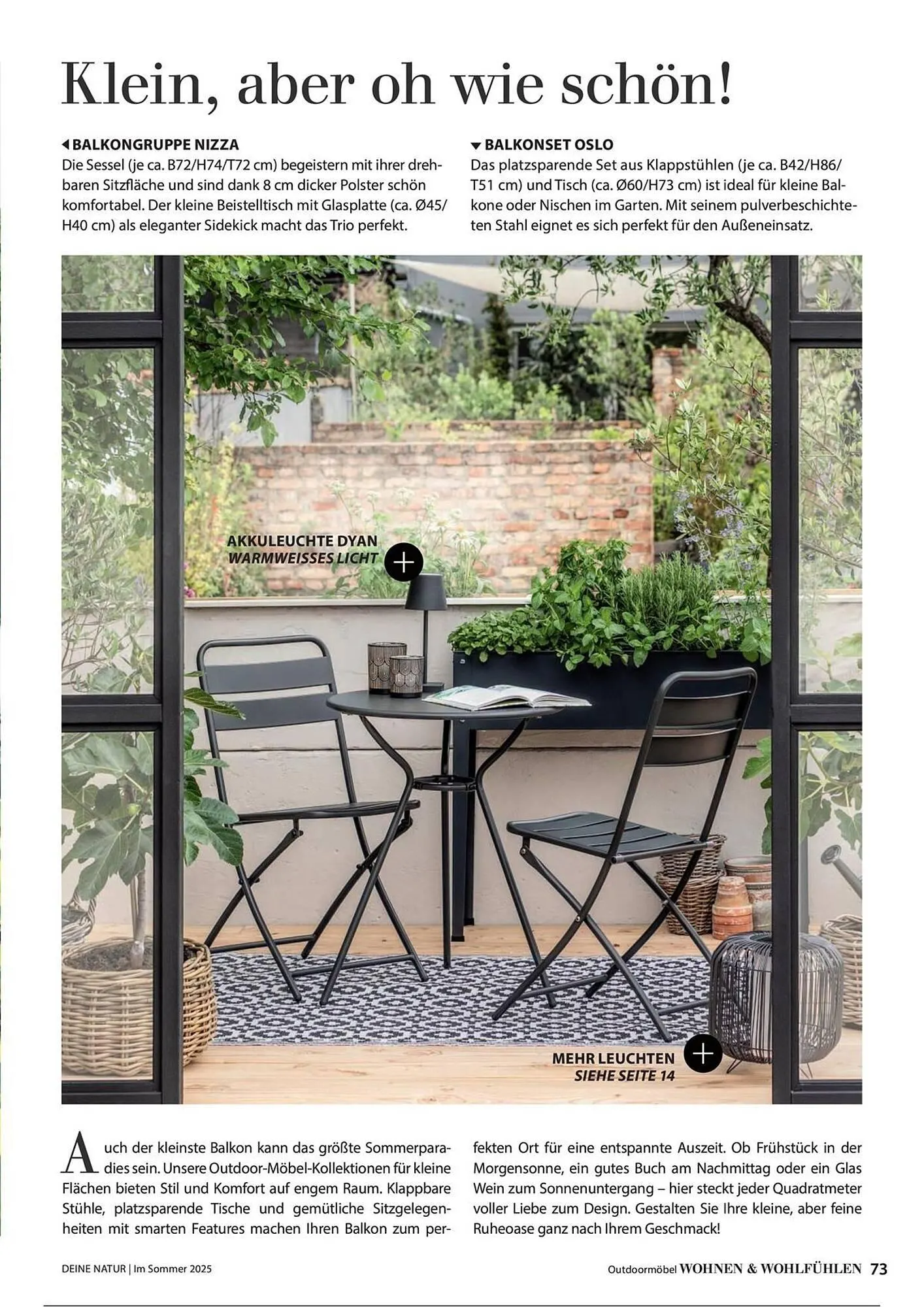 Dehner Prospekt von 1. Juli bis 31. Dezember 2025 - Prospekt seite 73