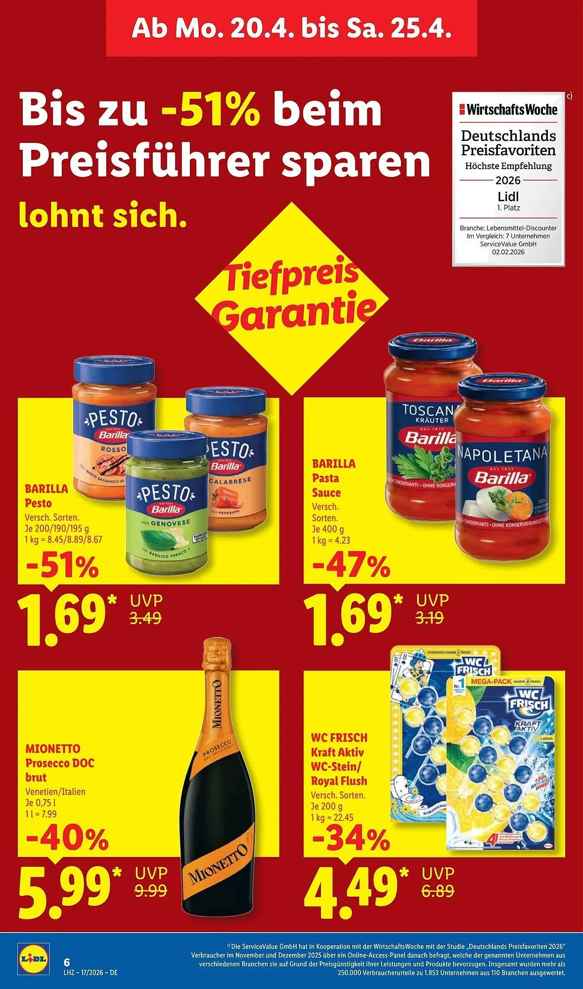 Lidl Prospekt von 20. April bis 26. April 2026 - Prospekt seite 14
