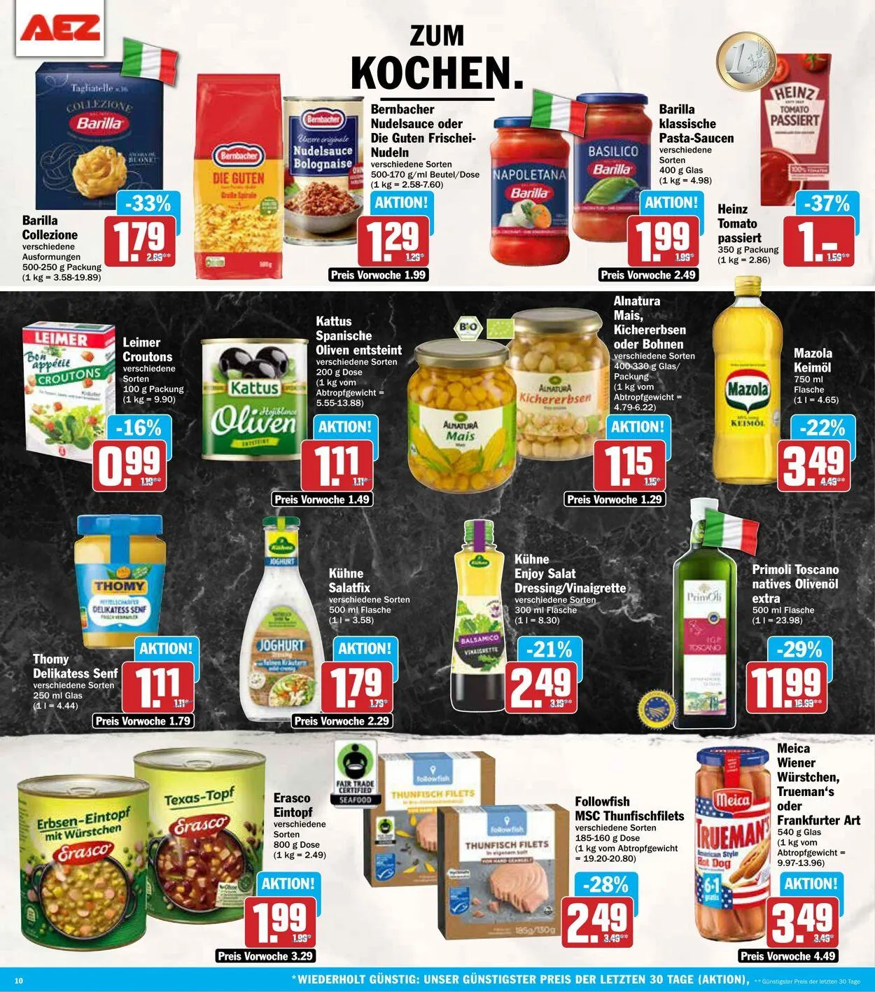 AEZ Aktueller Prospekt von 21. April bis 26. April 2025 - Prospekt seite 10