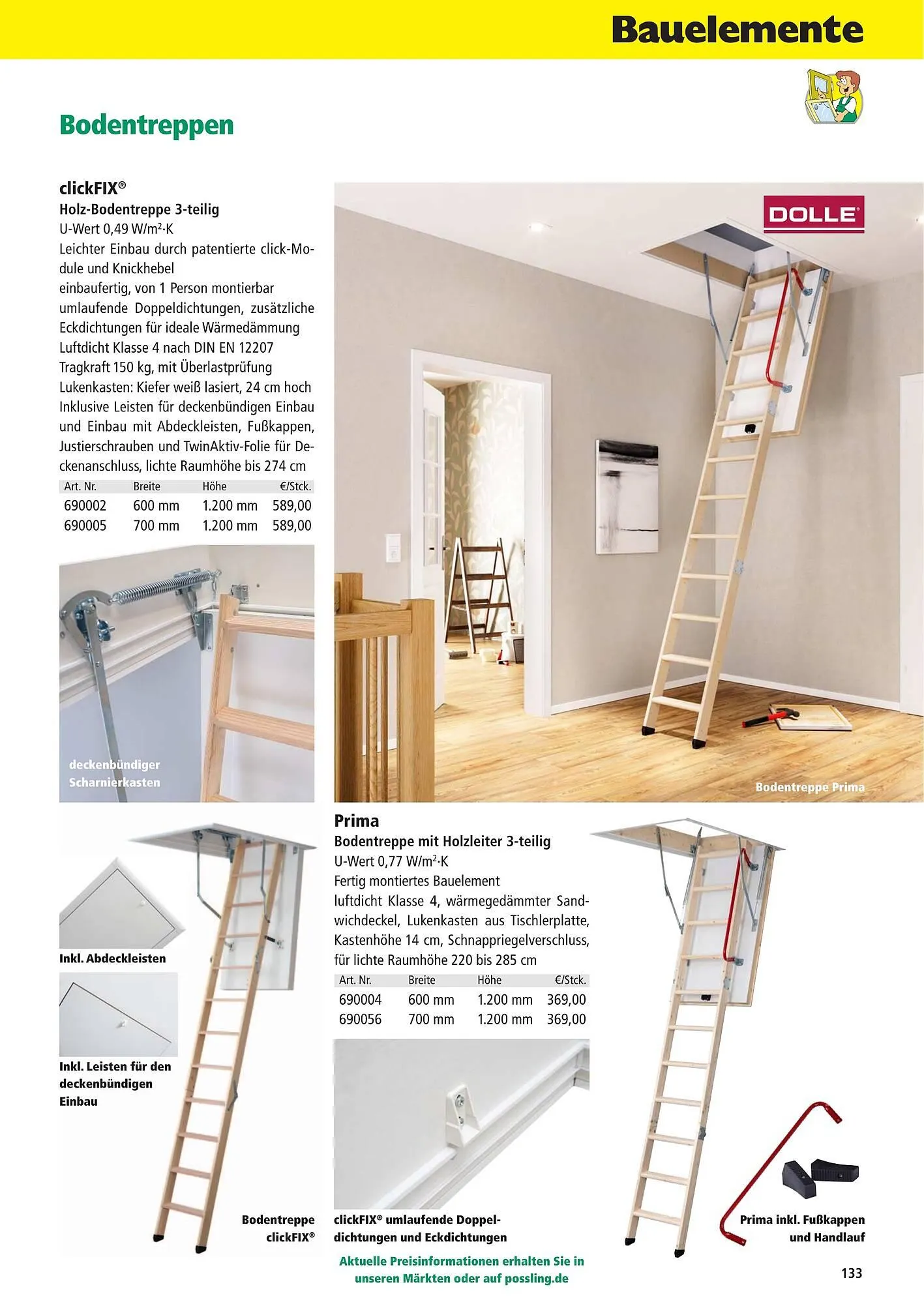Holz Possling Prospekt von 1. April bis 31. Juli 2026 - Prospekt seite 133