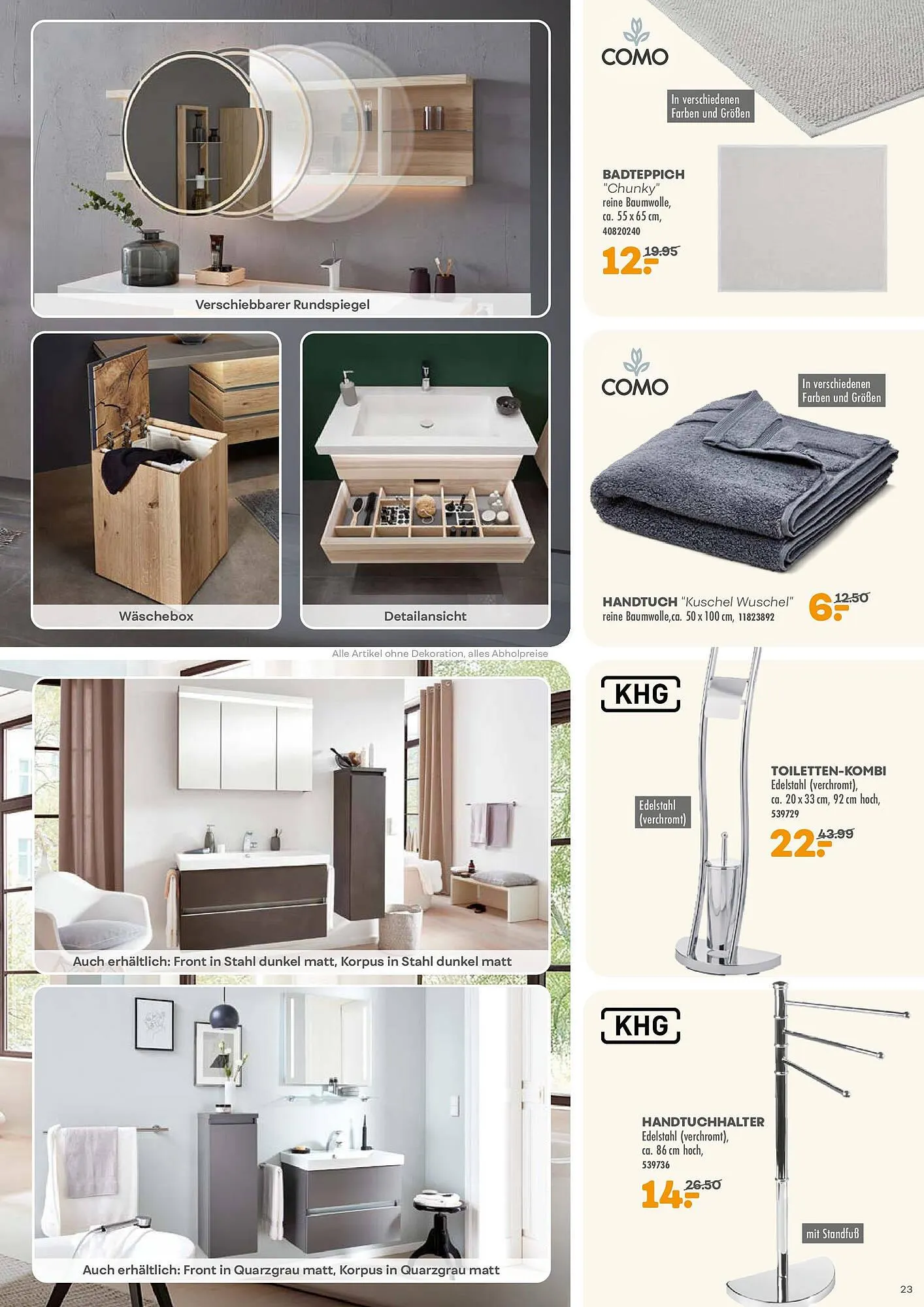 Möbel Kraft Prospekt von 12. August bis 30. September 2025 - Prospekt seite 23