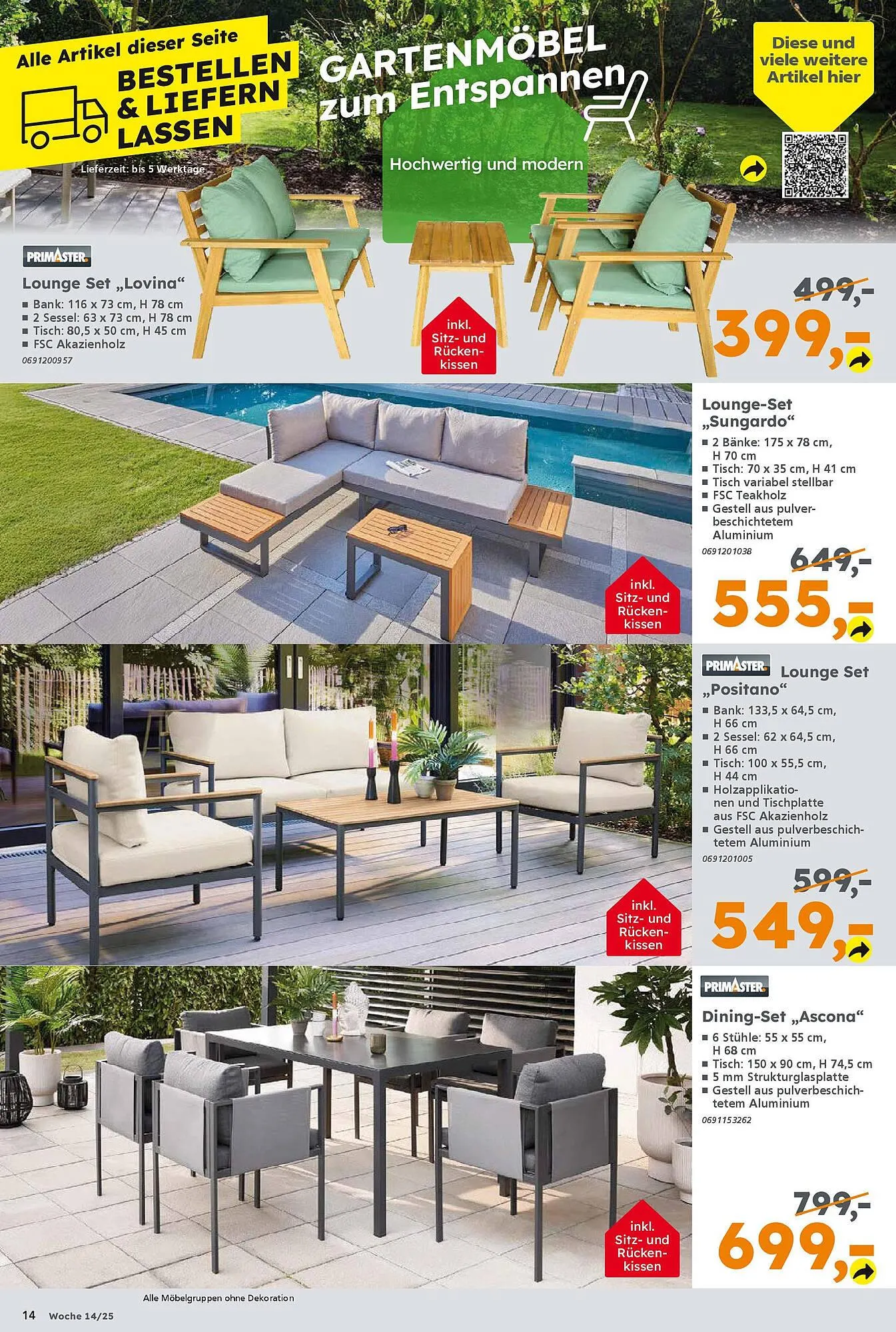 Globus Baumarkt Prospekt von 30. März bis 5. April 2025 - Prospekt seite 14