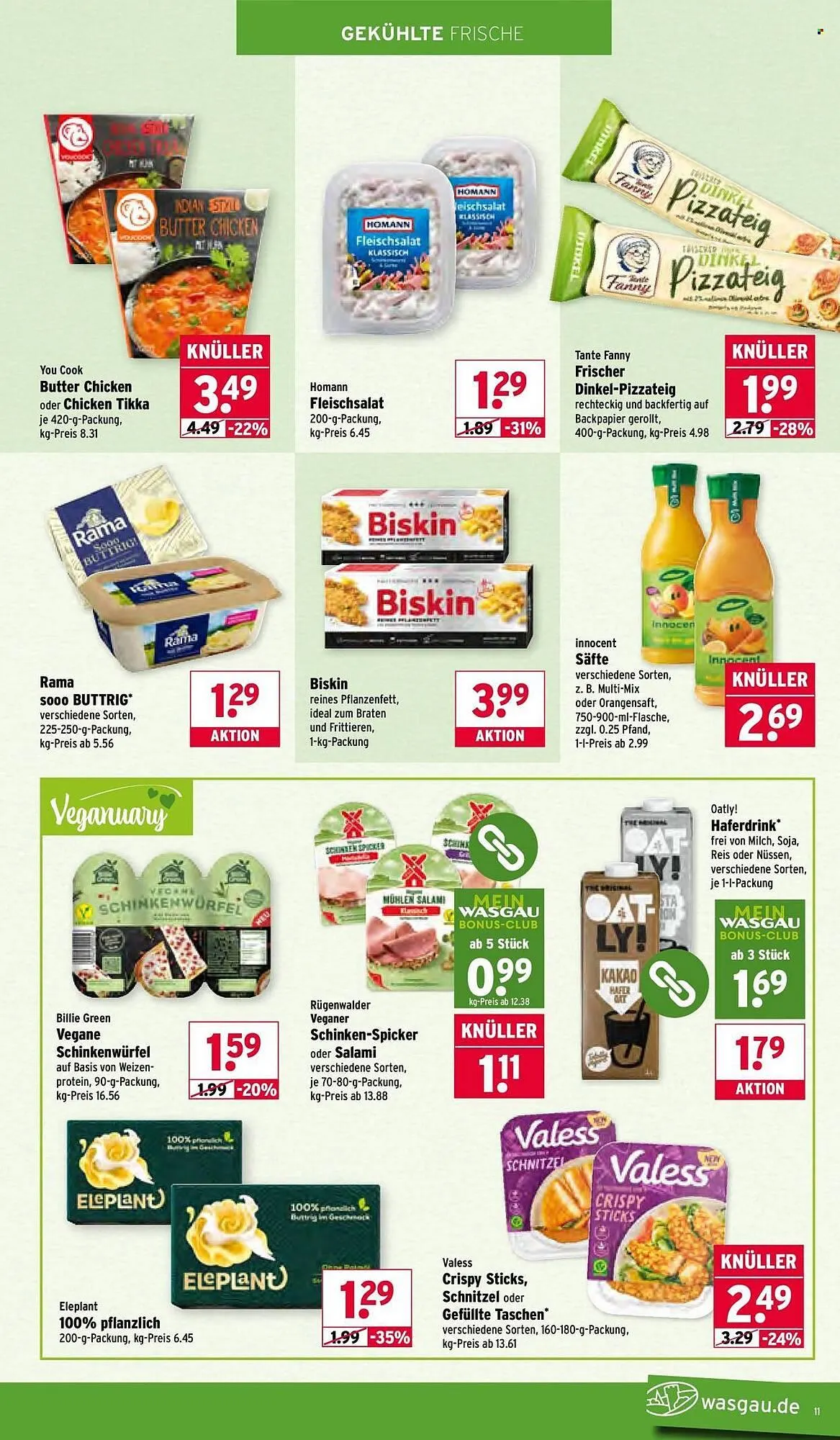 Wasgau Prospekt von 12. Januar bis 17. Januar 2026 - Prospekt seite 11