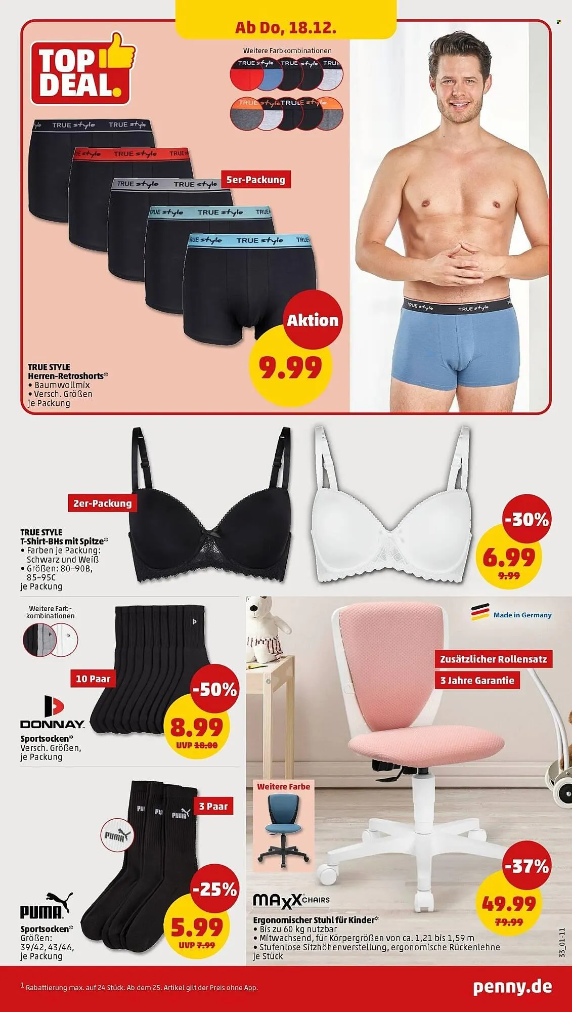 PENNY Prospekt von 15. Dezember bis 20. Dezember 2025 - Prospekt seite 37