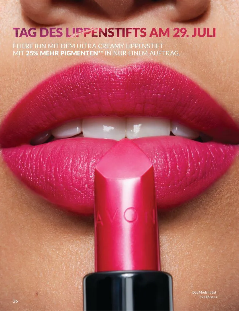 Avon Aktueller Prospekt von 9. Juli bis 23. Juli 2025 - Prospekt seite 36