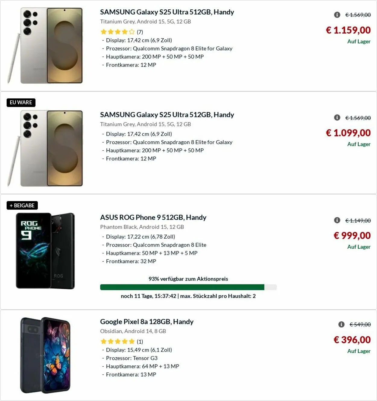 Alternate von 19. Mai bis 28. Mai 2025 - Prospekt seite 58