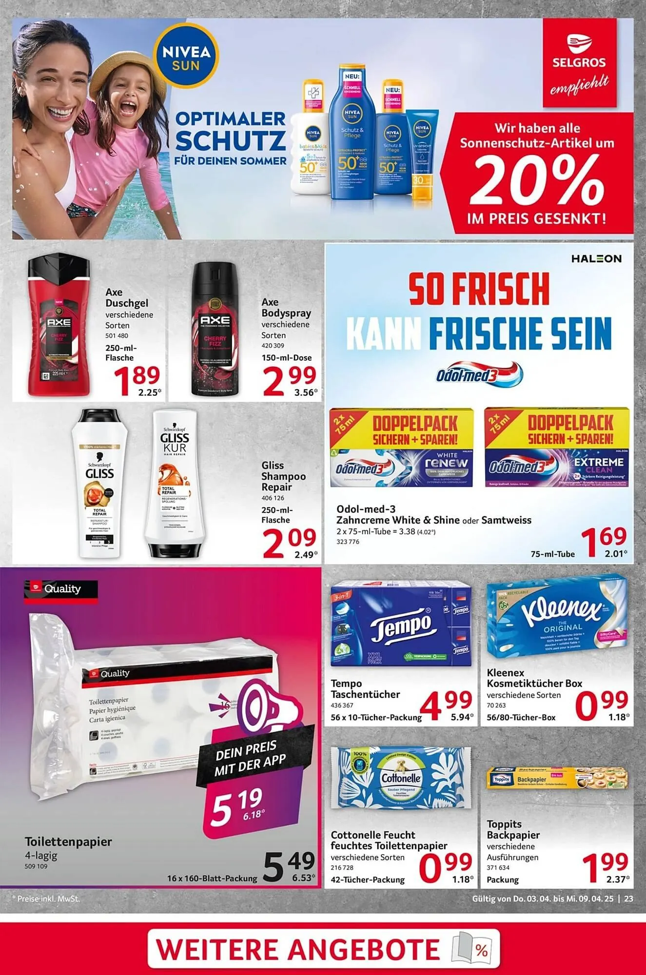 Selgros Prospekt von 3. April bis 10. April 2025 - Prospekt seite 23