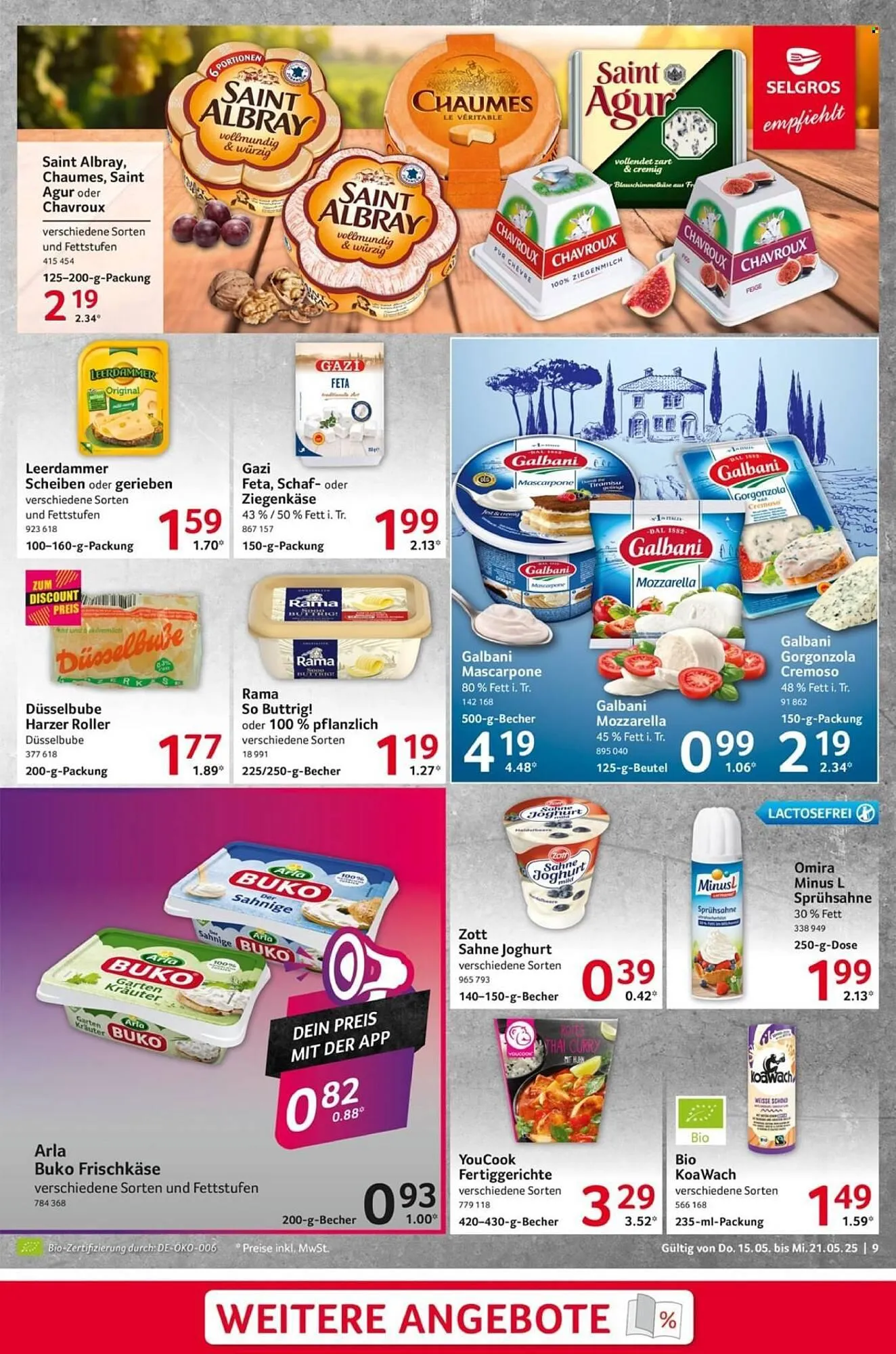 Selgros Prospekt von 15. Mai bis 21. Mai 2025 - Prospekt seite 9