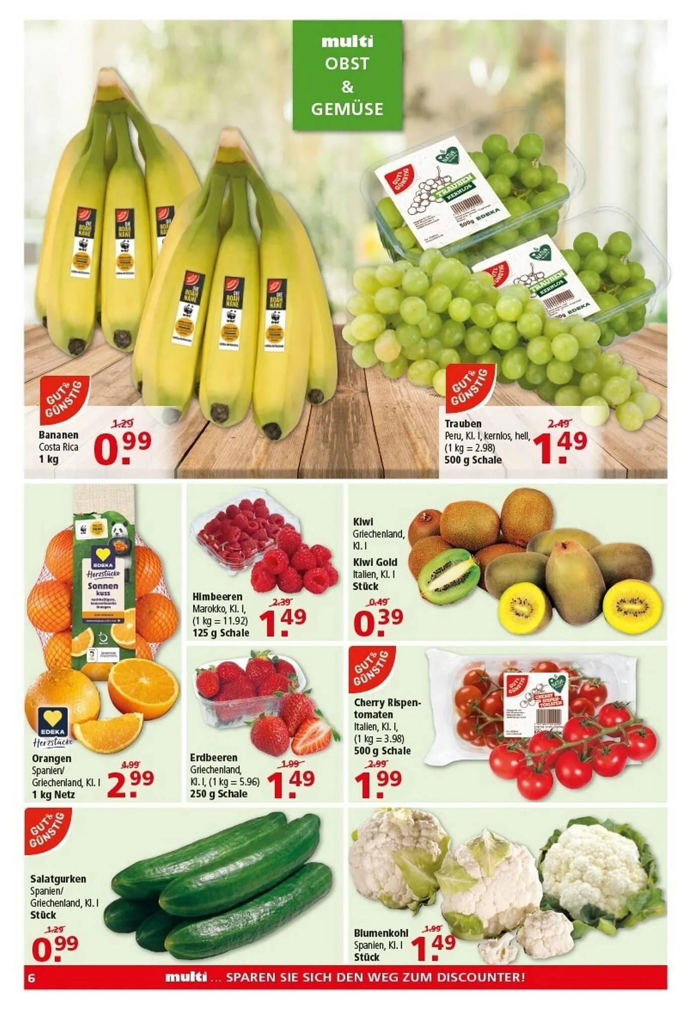 Multi Markt Prospekt von 12. Januar bis 17. Januar 2026 - Prospekt seite 6