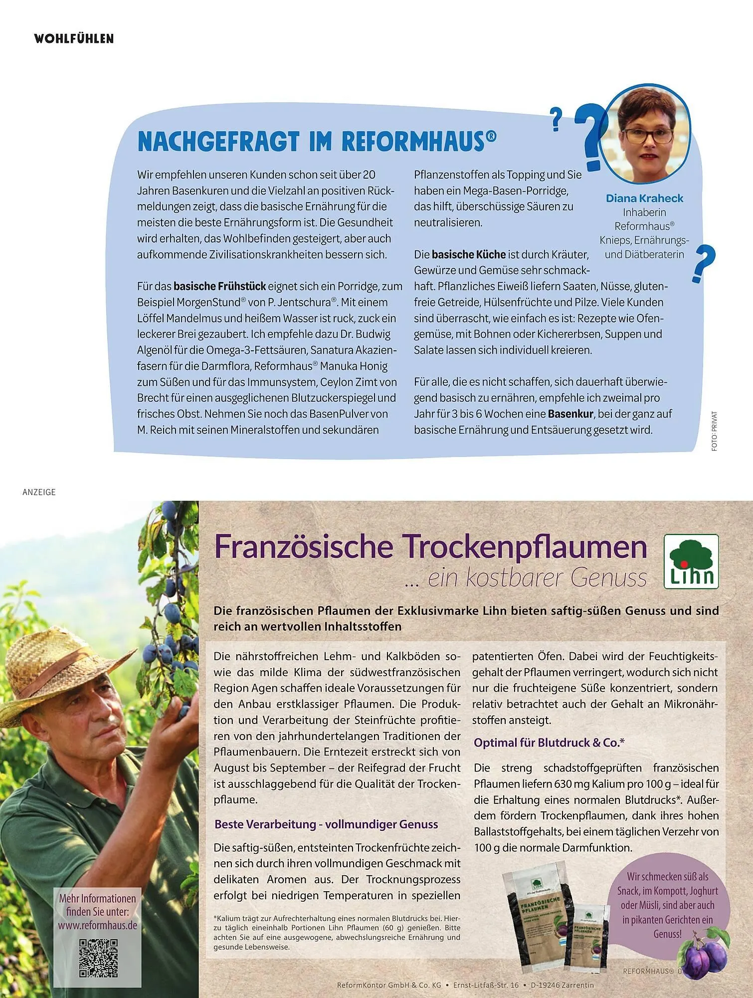 Reformhaus Prospekt von 1. Januar bis 31. Januar 2025 - Prospekt seite 12