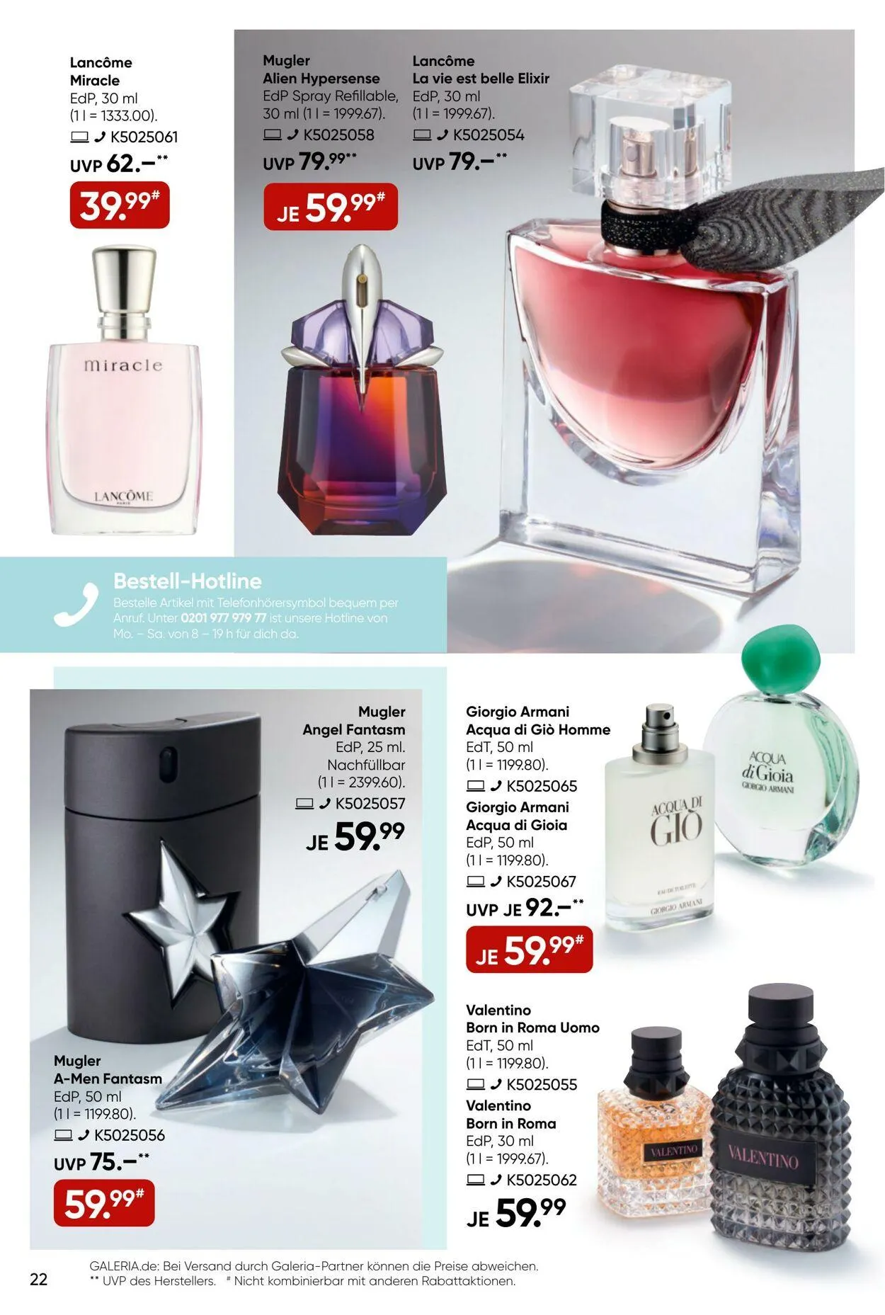 GALERIA Kaufhof Aktueller Prospekt von 19. März bis 25. März 2025 - Prospekt seite 22