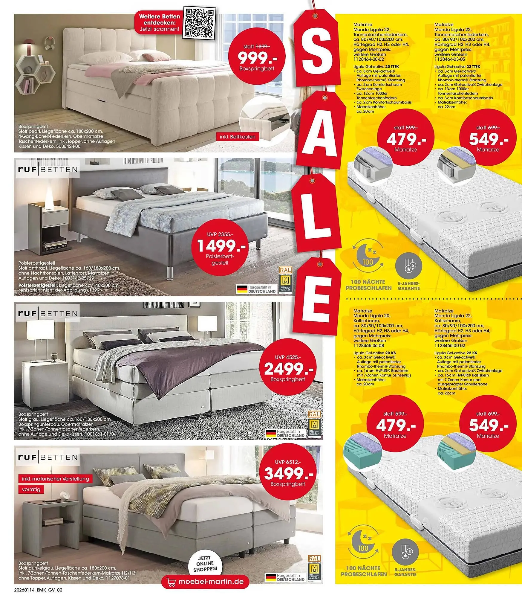 Möbel Martin Prospekt von 13. Januar bis 31. Januar 2026 - Prospekt seite 2