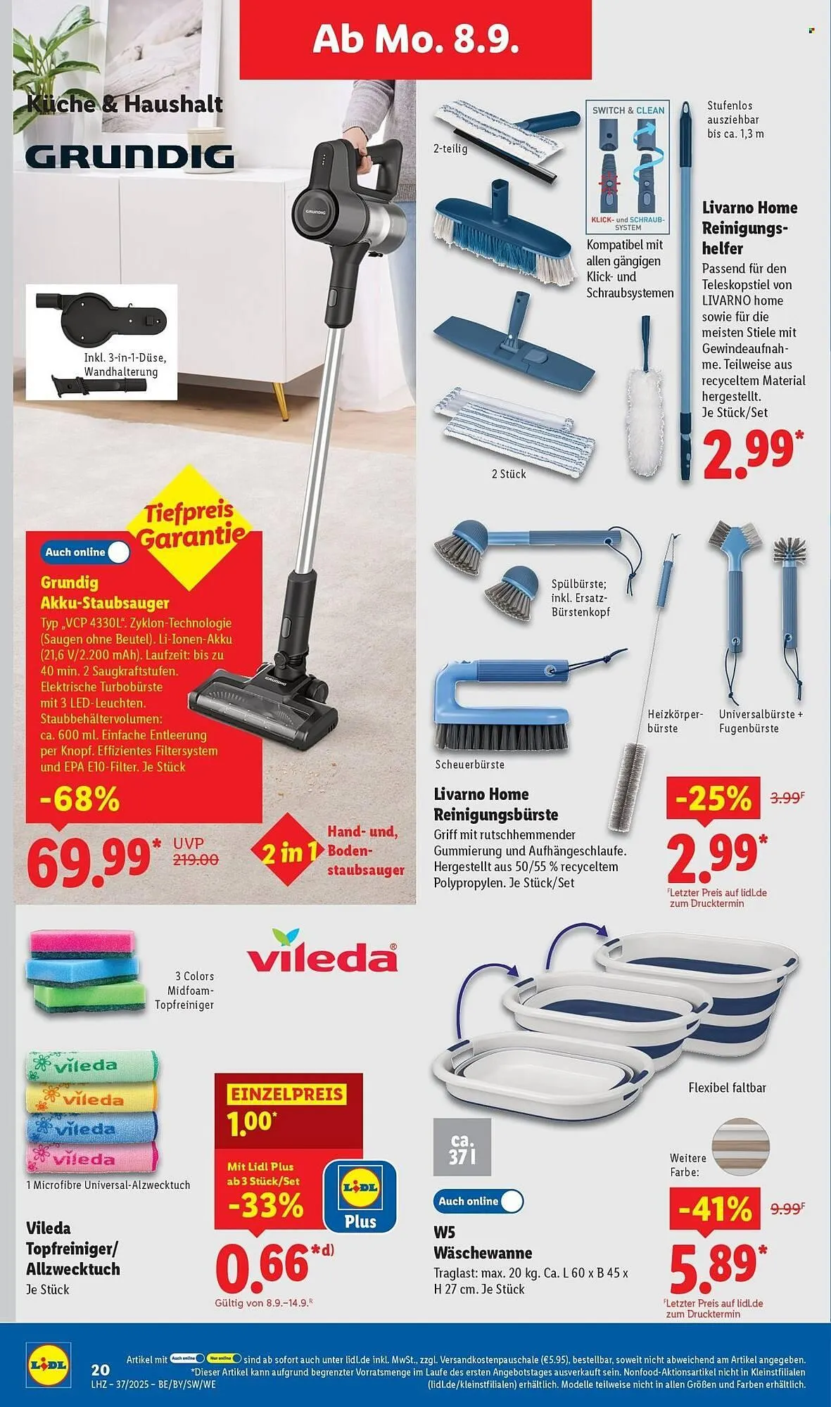 Lidl Prospekt von 8. September bis 13. September 2025 - Prospekt seite 14