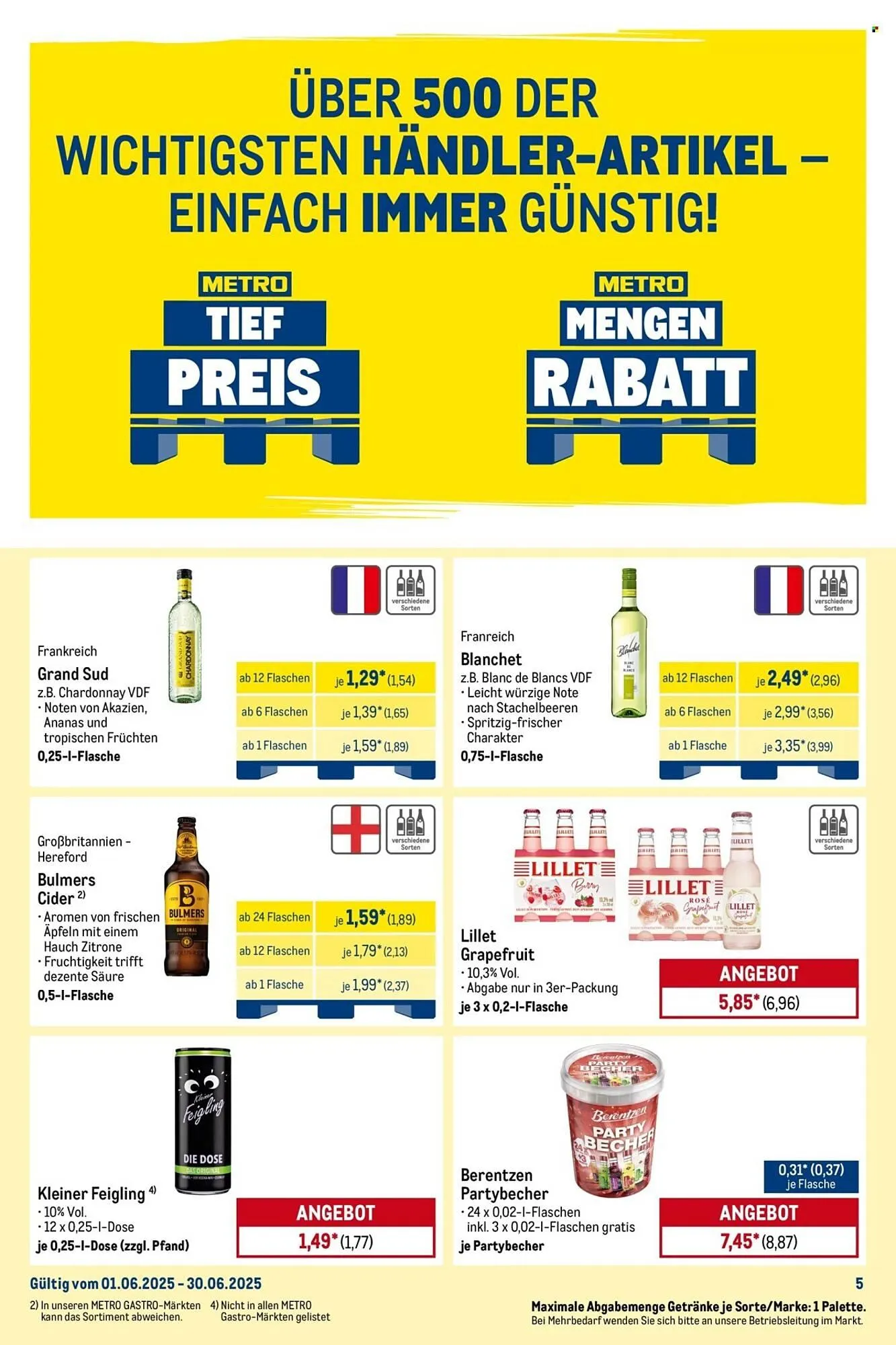 METRO Prospekt von 1. Juni bis 30. Juni 2025 - Prospekt seite 5