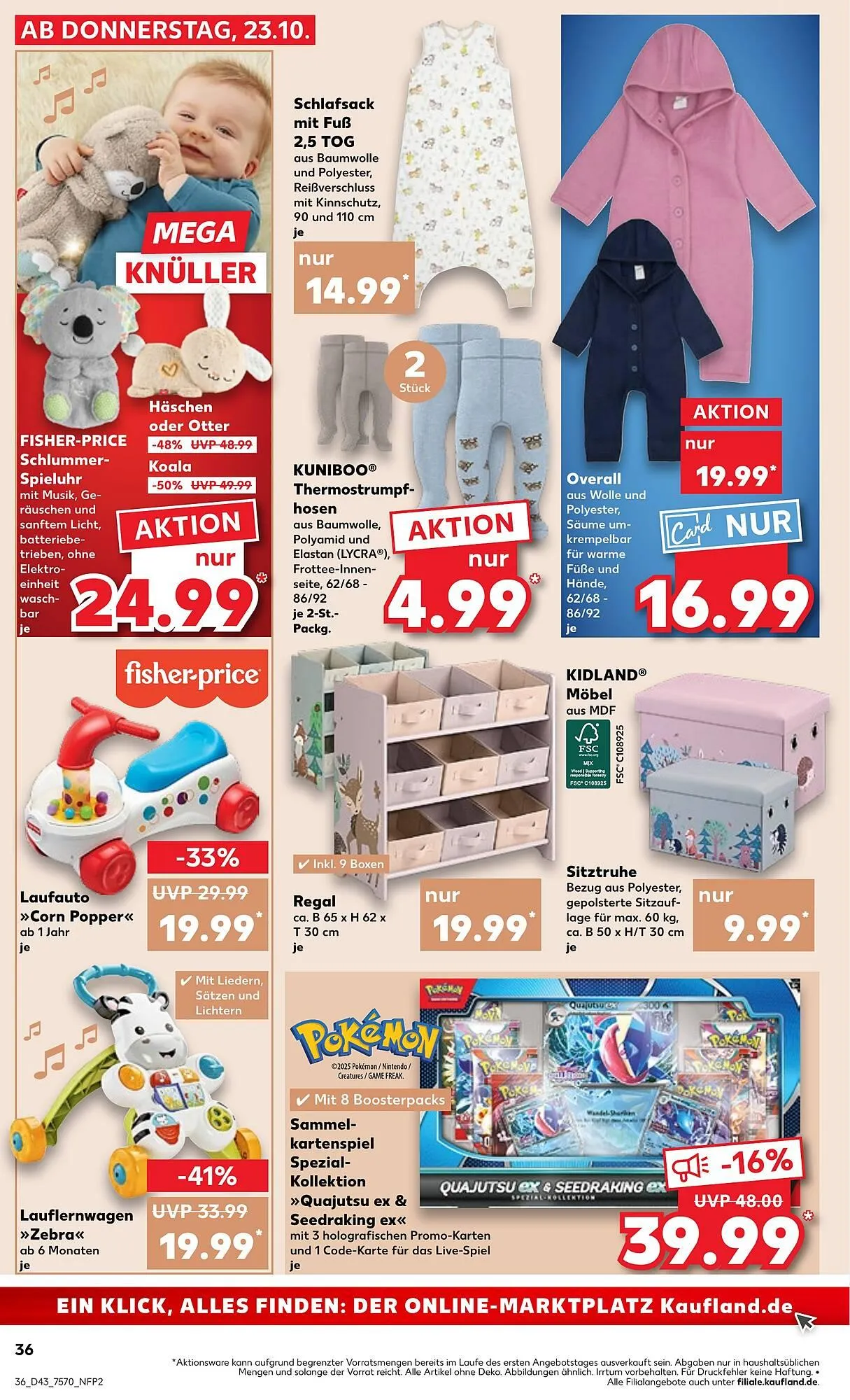 Kaufland Prospekt von 23. Oktober bis 29. Oktober 2025 - Prospekt seite 36