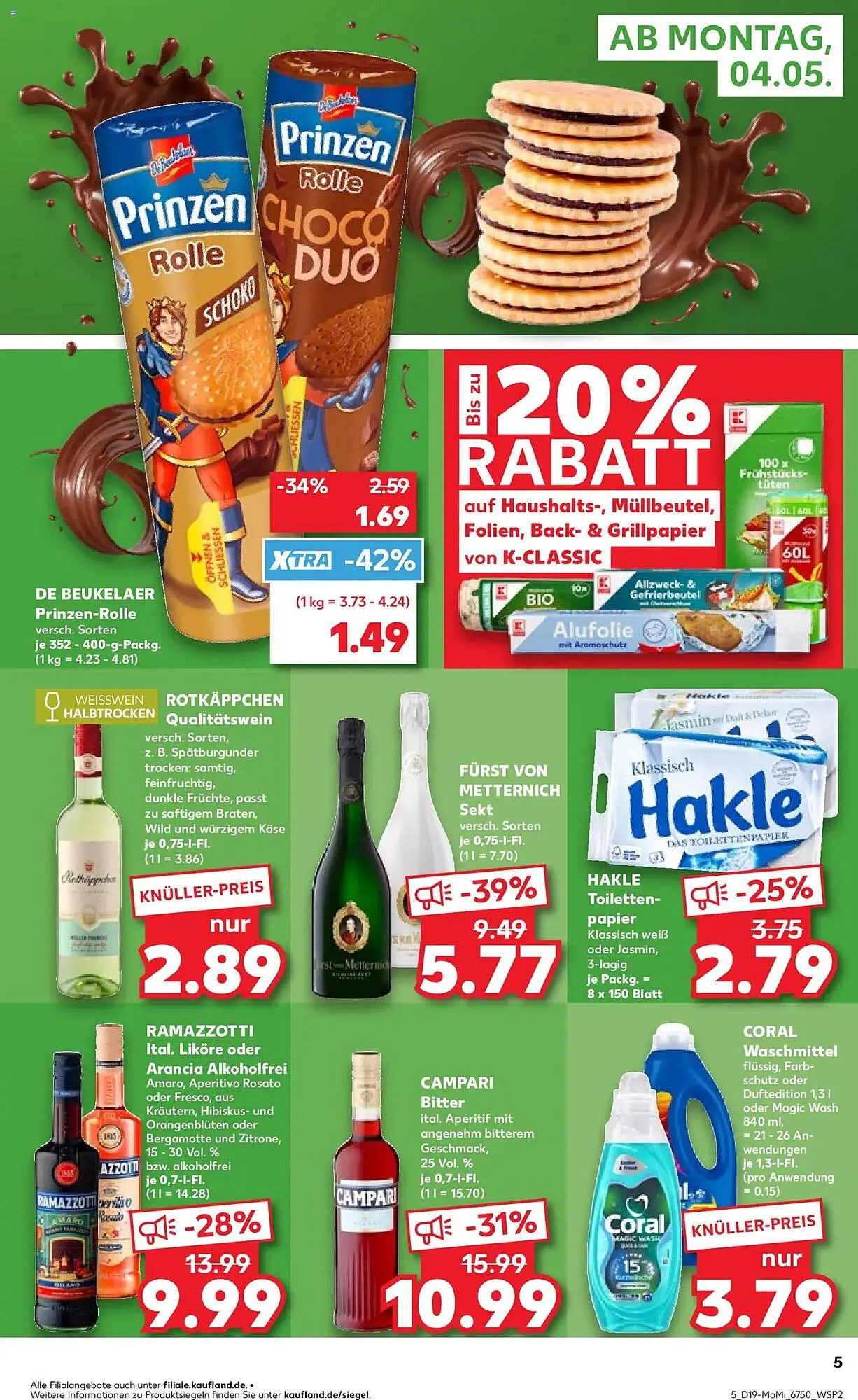 Kaufland Prospekt von 4. Mai bis 6. Mai 2026 - Prospekt seite 5