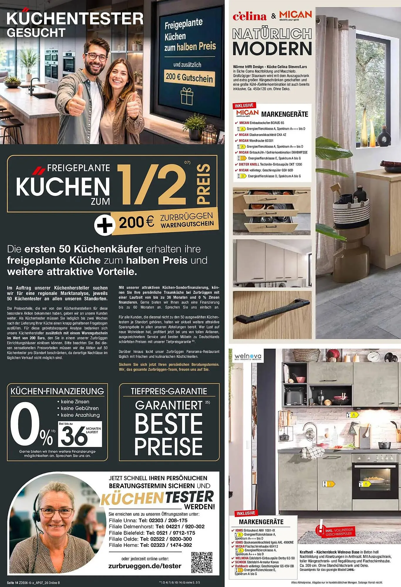 Zurbrüggen Prospekt von 19. Juni bis 4. Juli 2026 - Prospekt seite 22