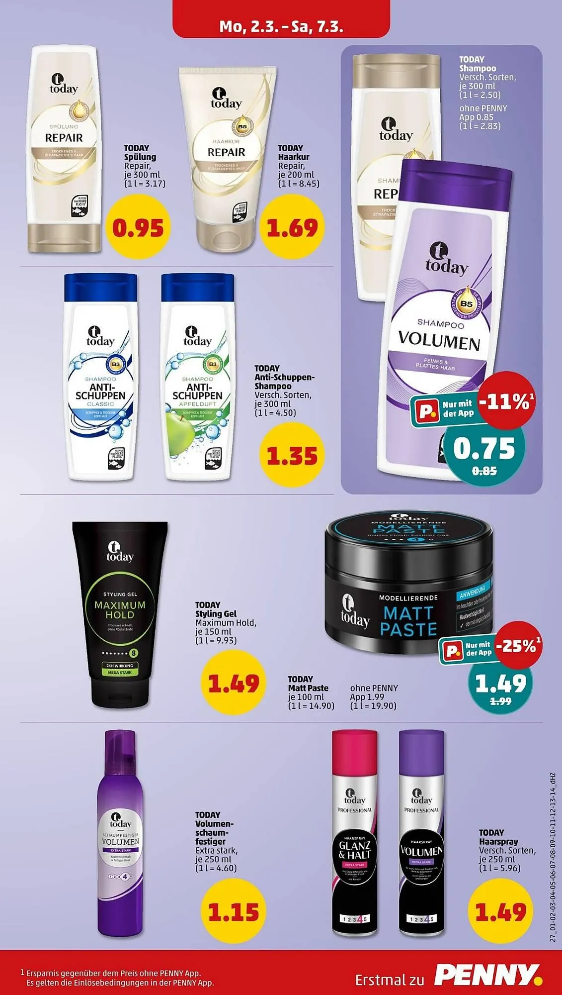 PENNY Prospekt von 2. März bis 7. März 2026 - Prospekt seite 23