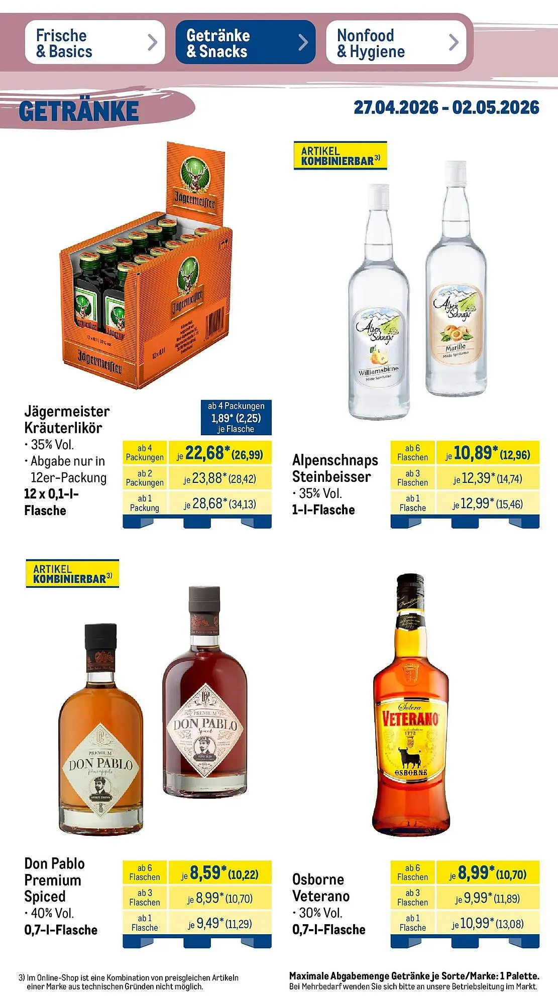 METRO Prospekt von 26. April bis 2. Mai 2026 - Prospekt seite 33