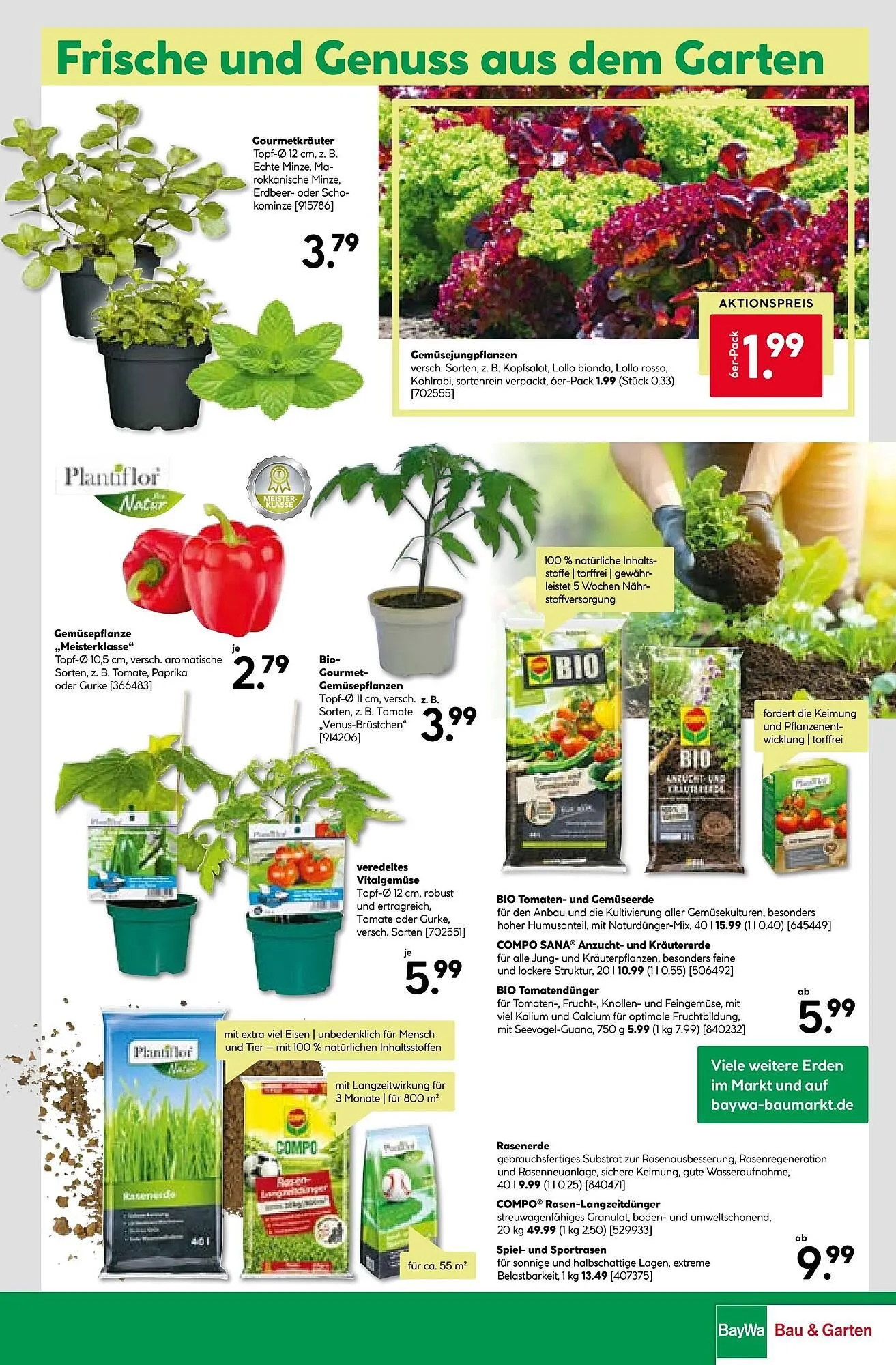 BayWa Prospekt von 28. April bis 3. Mai 2025 - Prospekt seite 25