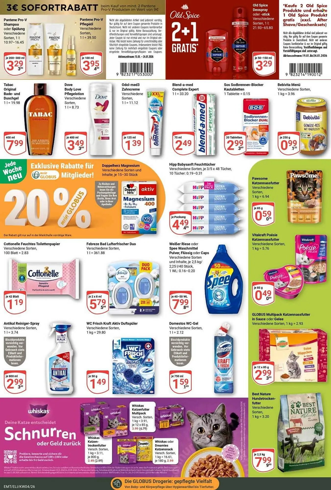 Globus Prospekt von 19. Januar bis 24. Januar 2026 - Prospekt seite 23