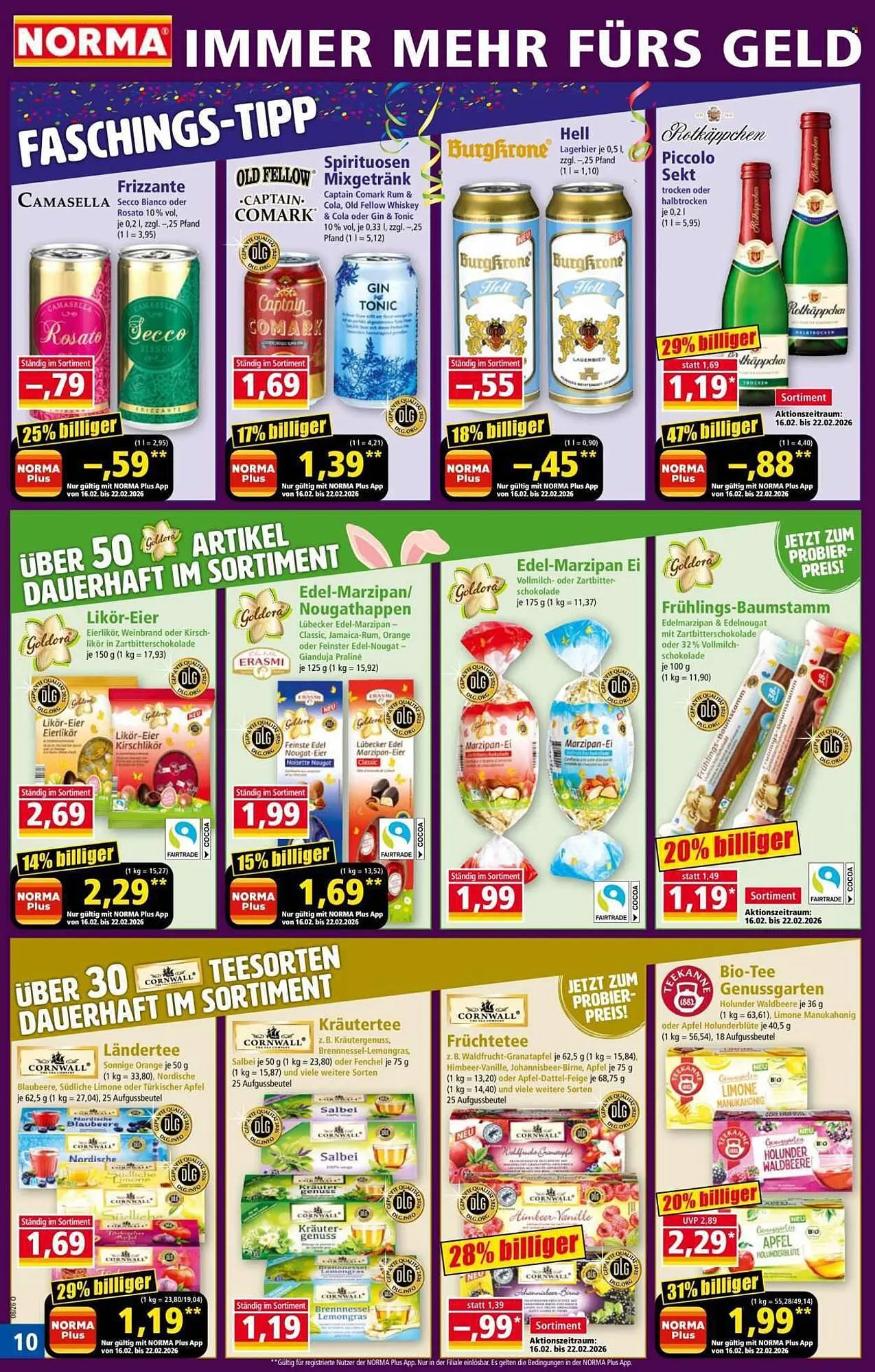 Norma Prospekt von 16. Februar bis 22. Februar 2026 - Prospekt seite 10