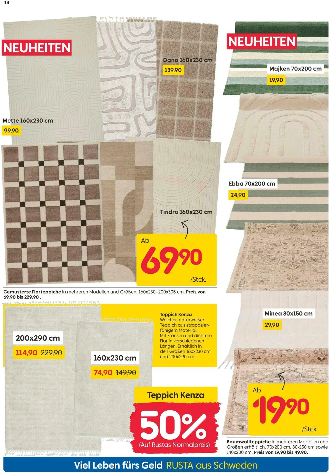 Rusta von 5. August bis 19. August 2025 - Prospekt seite 14