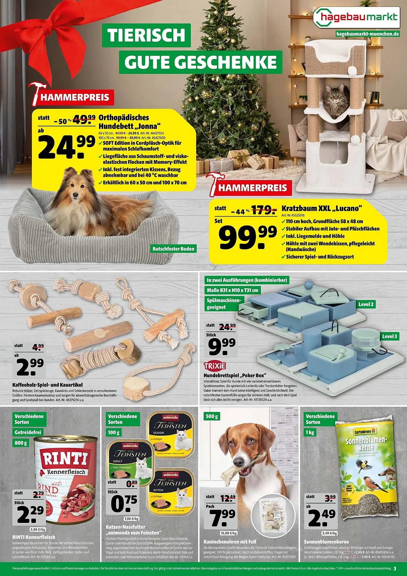 Hagebau Prospekt von 6. Dezember bis 13. Dezember 2025 - Prospekt seite 3