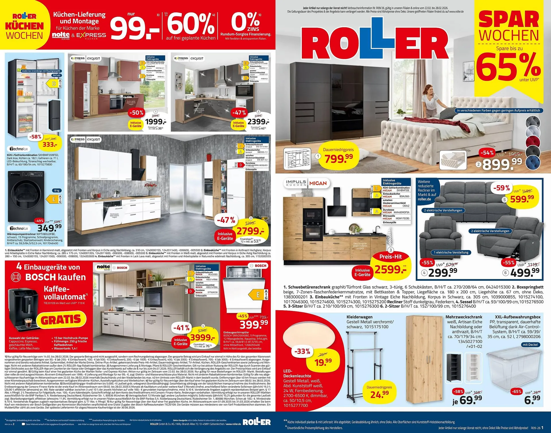 ROLLER Prospekt von 22. Februar bis 28. Februar 2026 - Prospekt seite 2