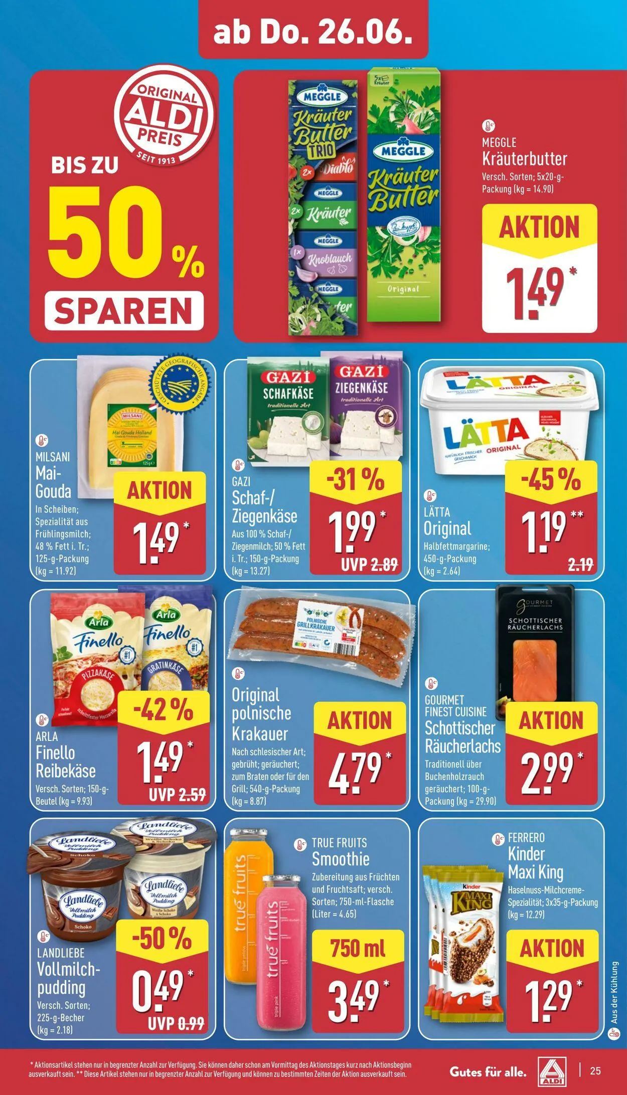 Aldi-Nord von 23. Juni bis 28. Juni 2025 - Prospekt seite 29