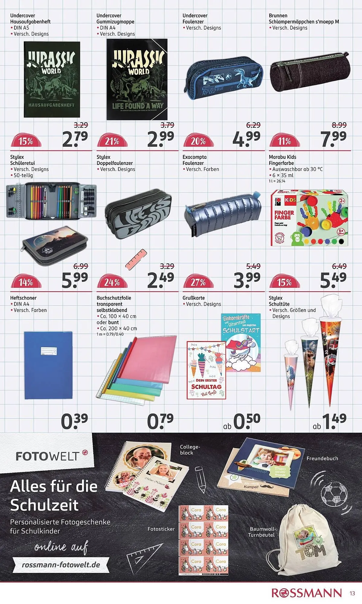 Rossmann Prospekt von 30. Juni bis 26. August 2025 - Prospekt seite 13