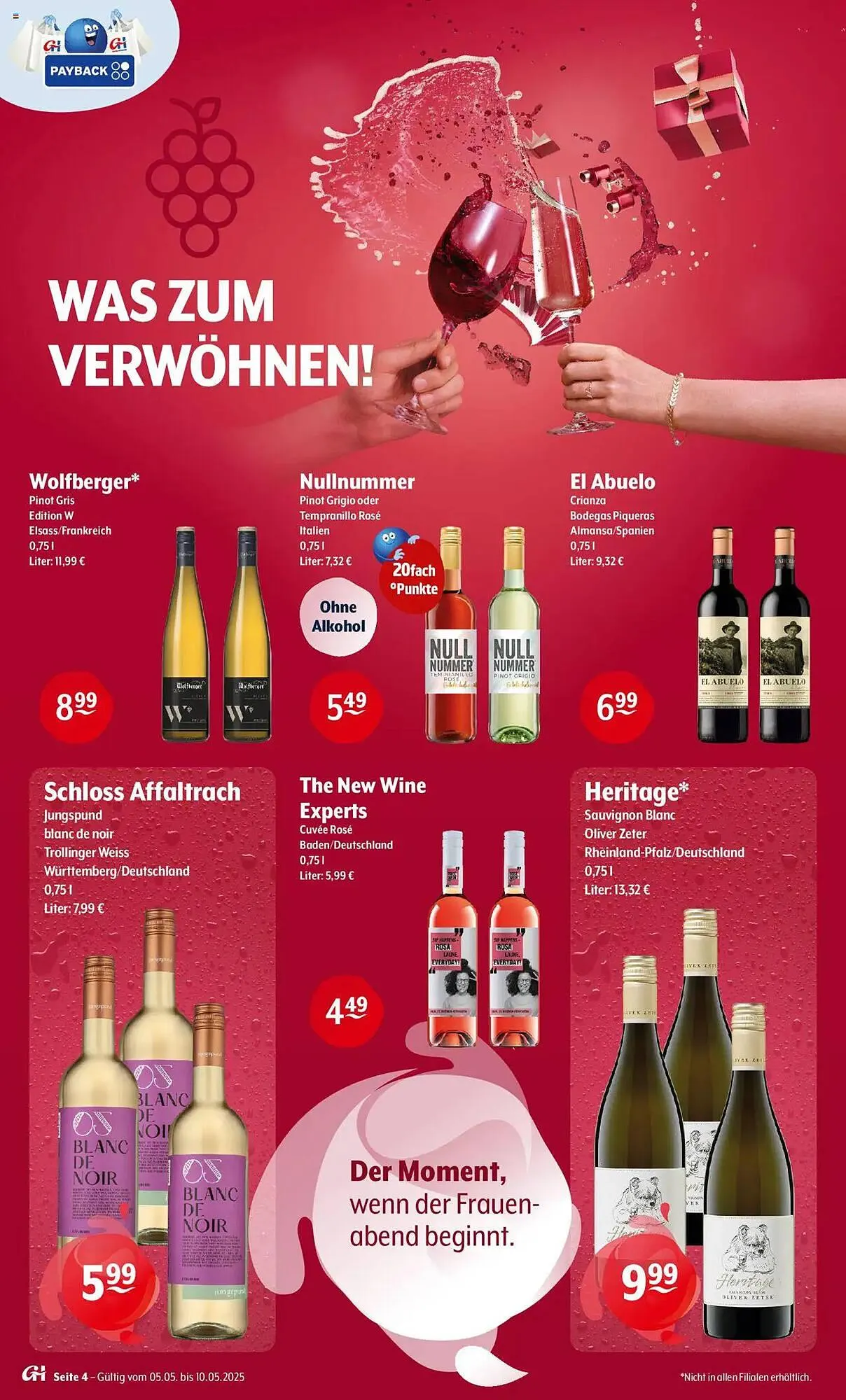 Getränke Hoffmann Prospekt von 5. Mai bis 10. Mai 2025 - Prospekt seite 4