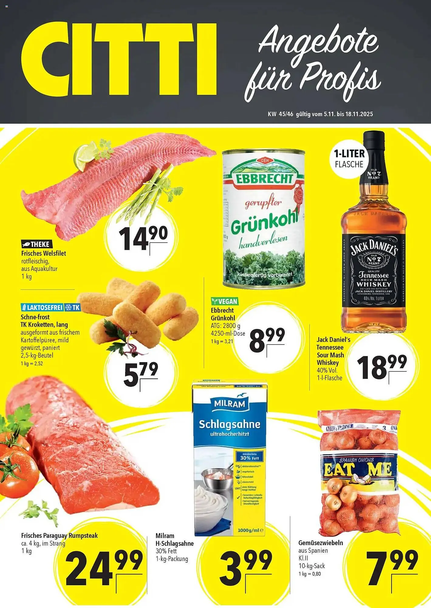 CITTI Markt Prospekt von 5. November bis 18. November 2025 - Prospekt seite 1